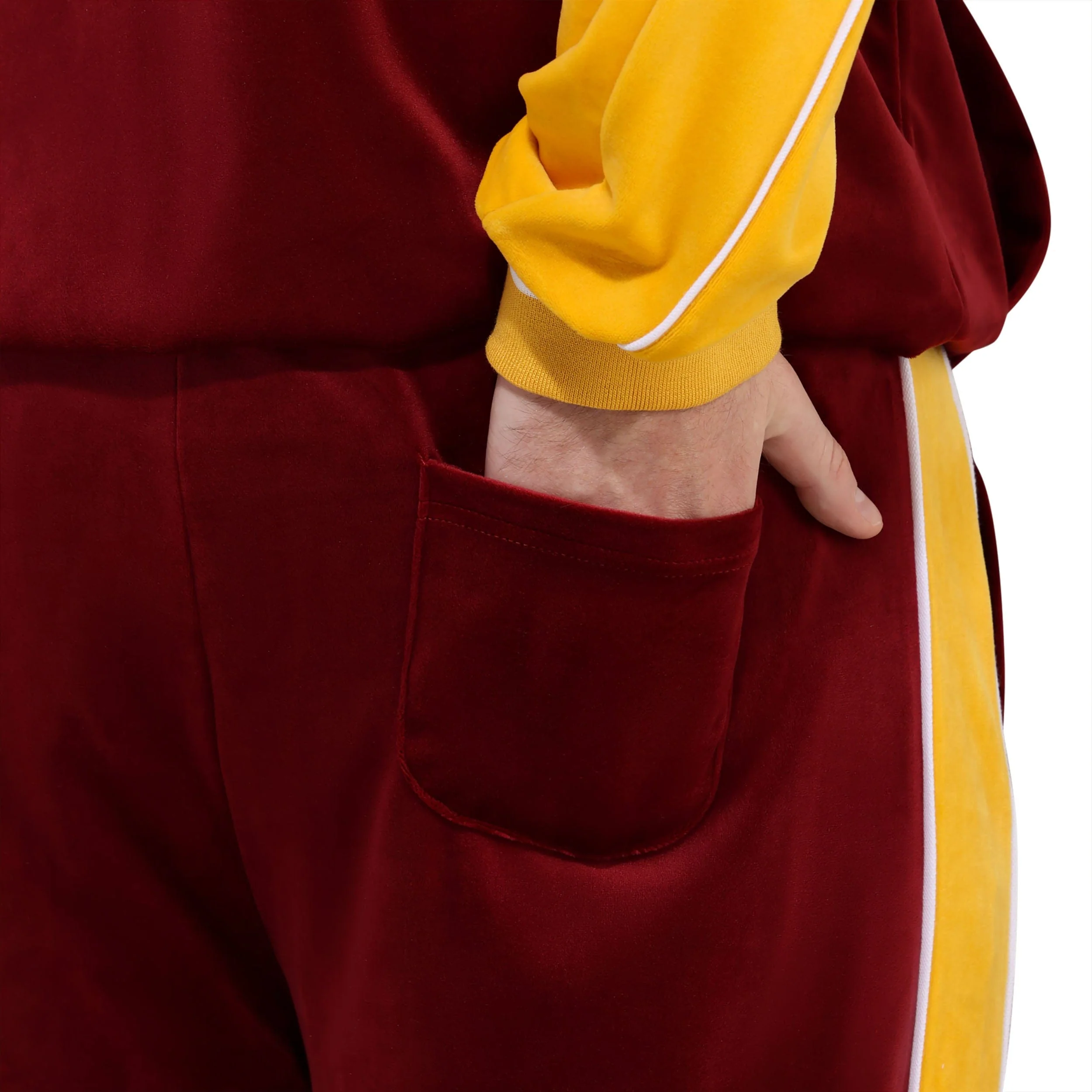 Washington Commanders Two Tone Velour Pants - Image 4