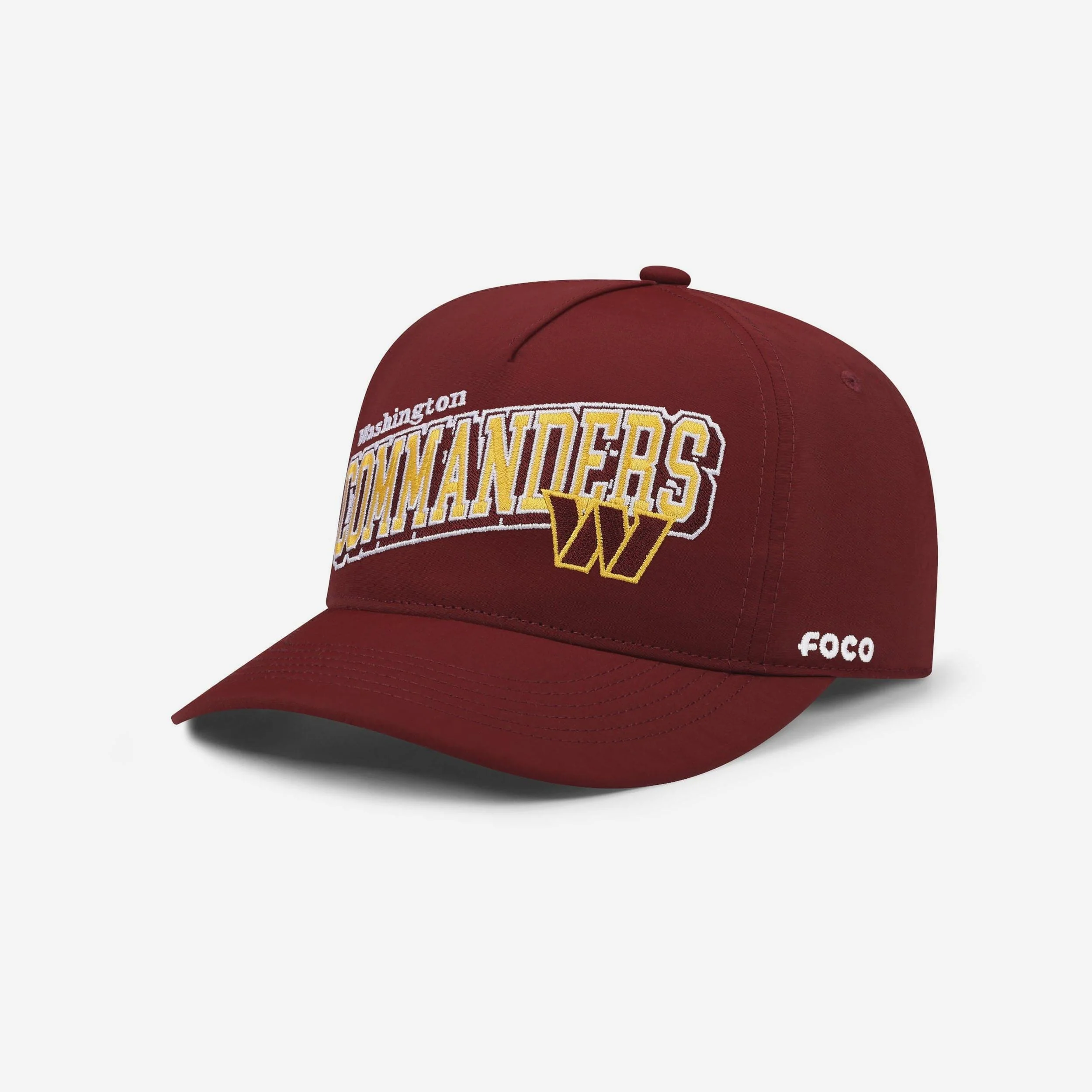 Washington Commanders Wavy Wordmark Poly Marquee RF Cap