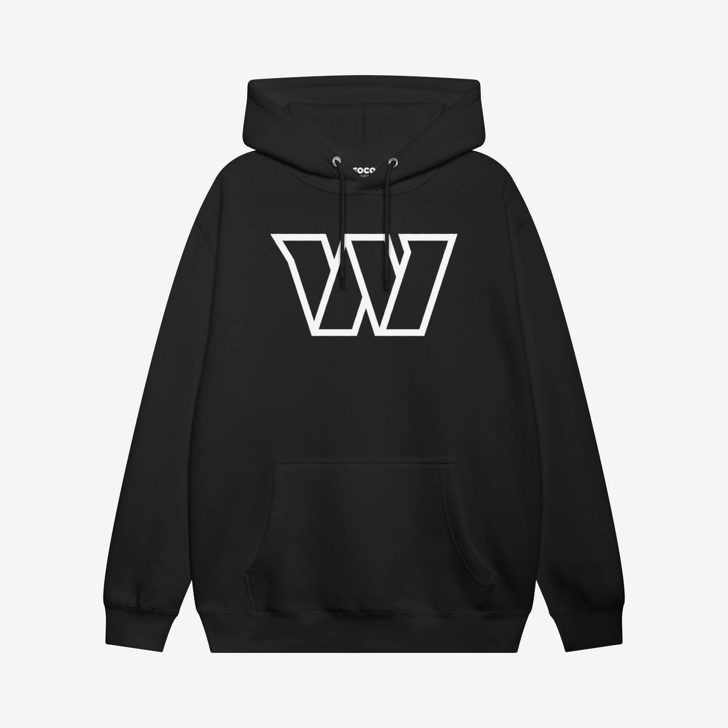 Washington Commanders White Logo Hoodie