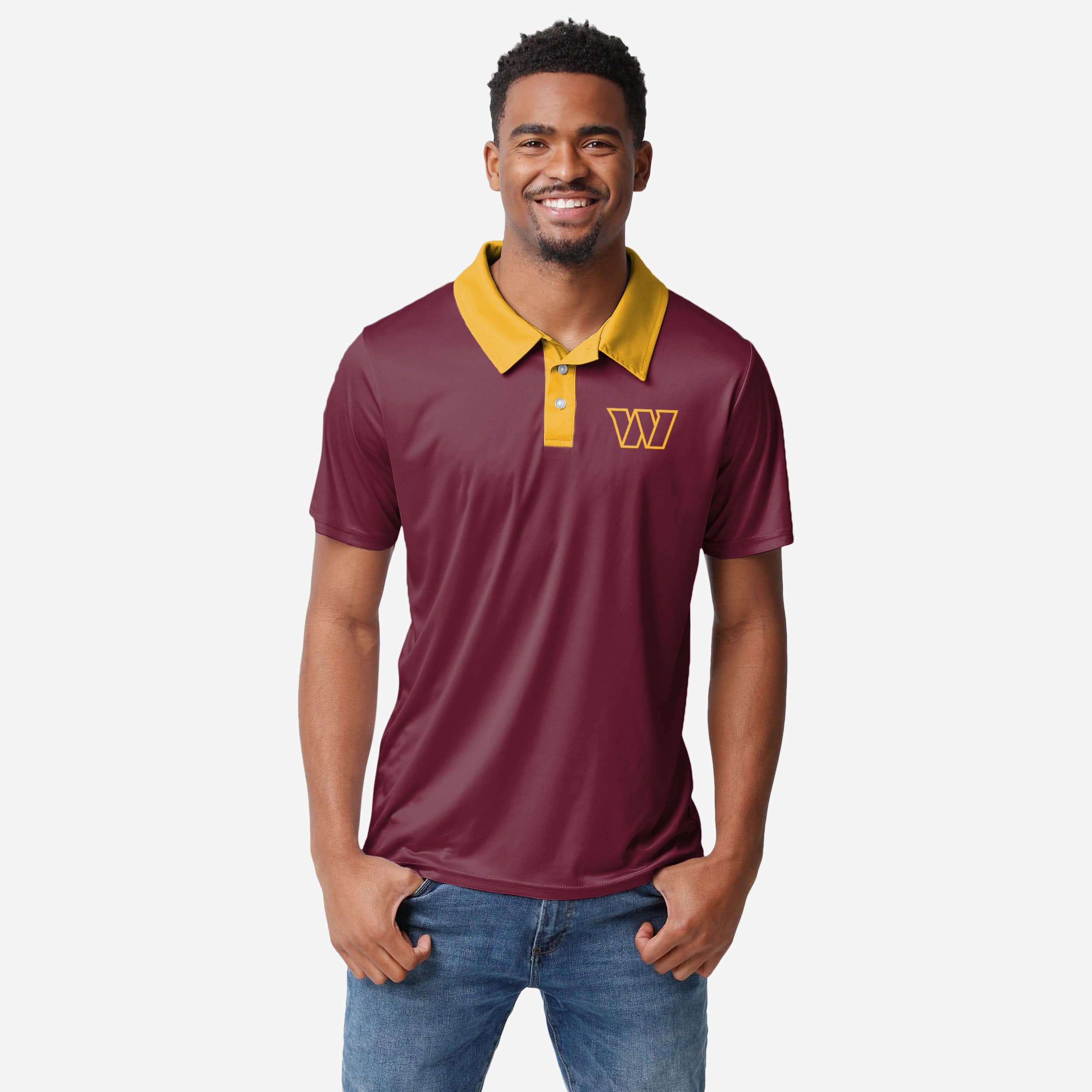 Washington Commanders Workday Warrior Polyester Polo