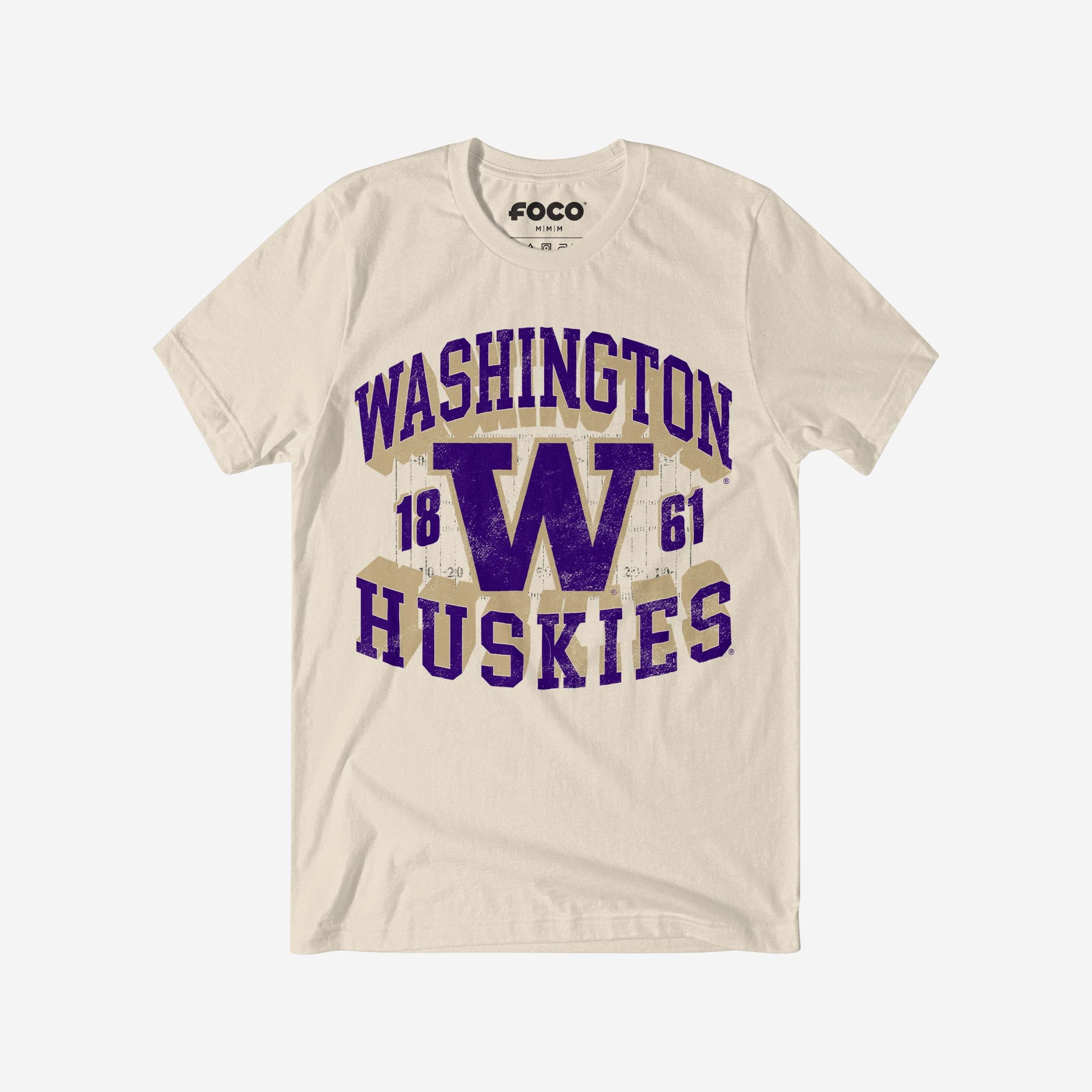 Washington Huskies Field Arched Wordmark T-Shirt