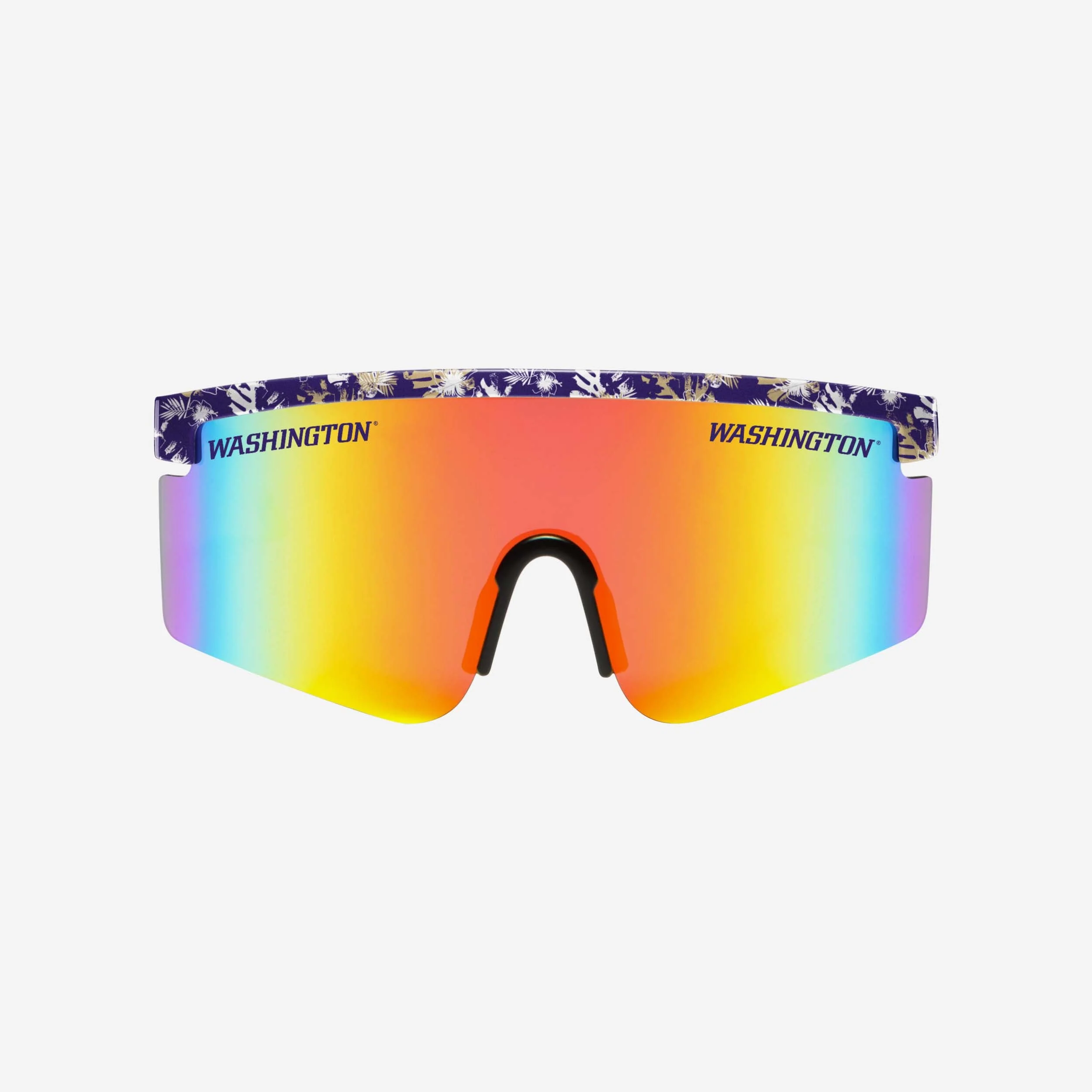 Washington Huskies Floral Large Frame Sunglasses - Image 2