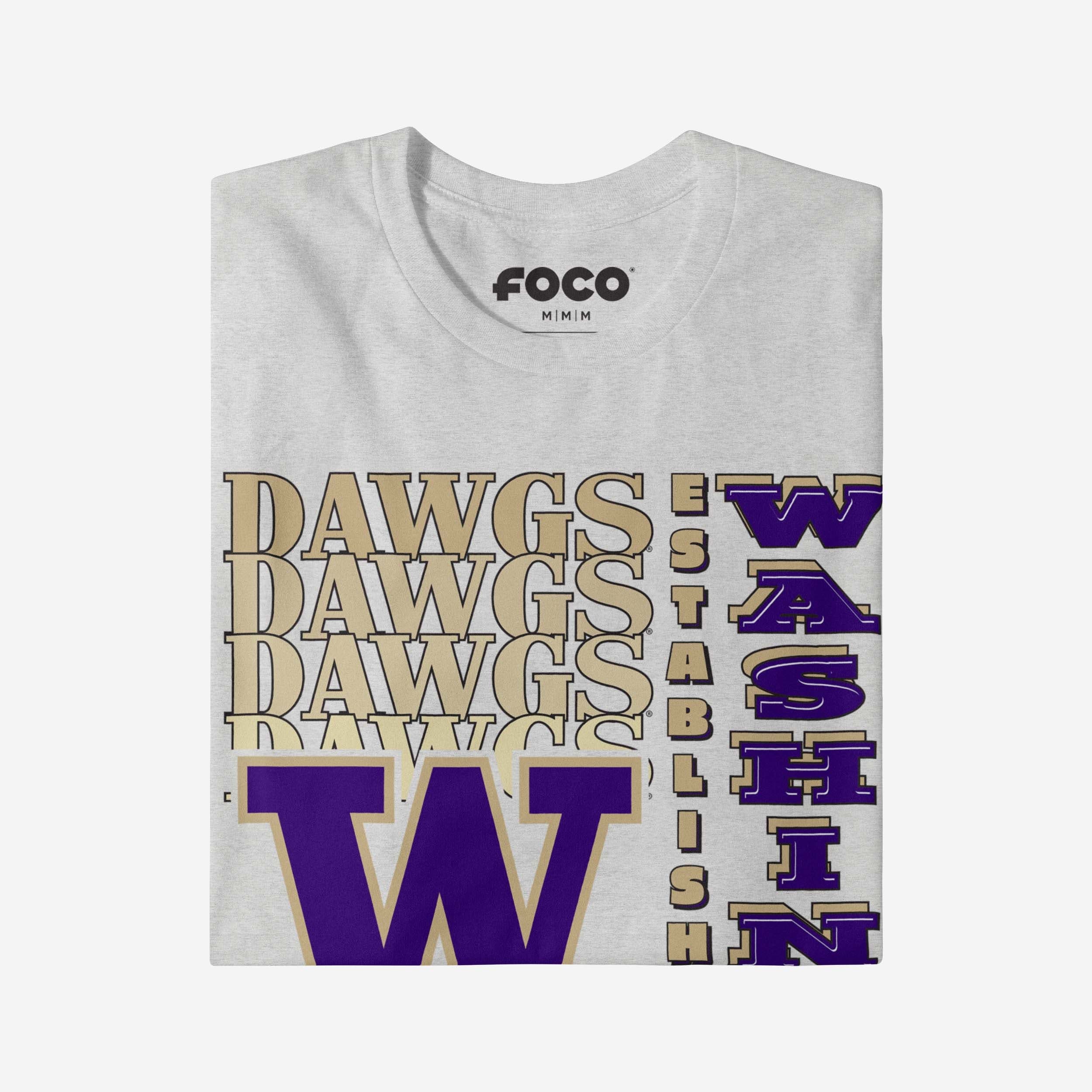 Washington Huskies Gradient Wordmark T-Shirt - Image 3