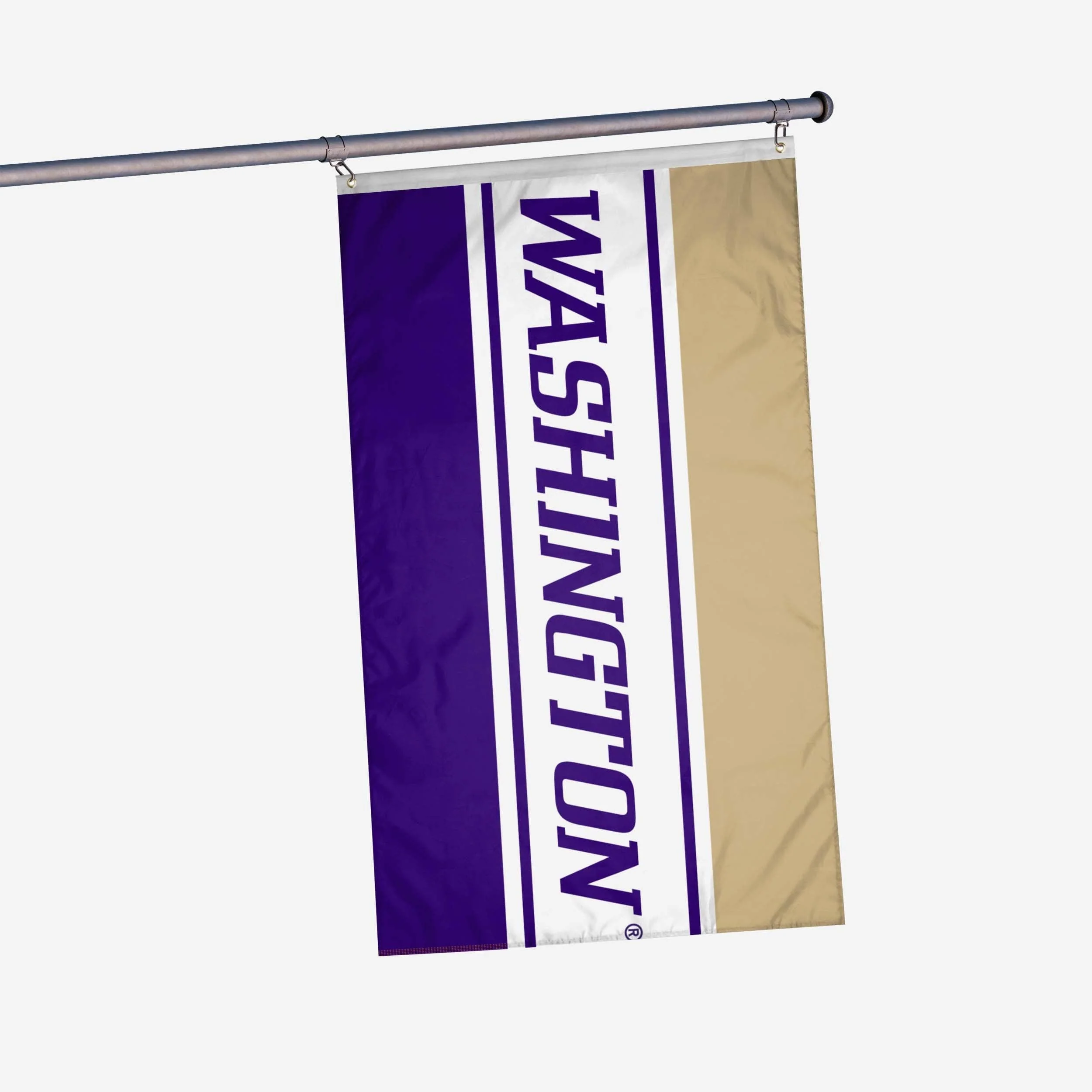 Washington Huskies Horizontal Flag