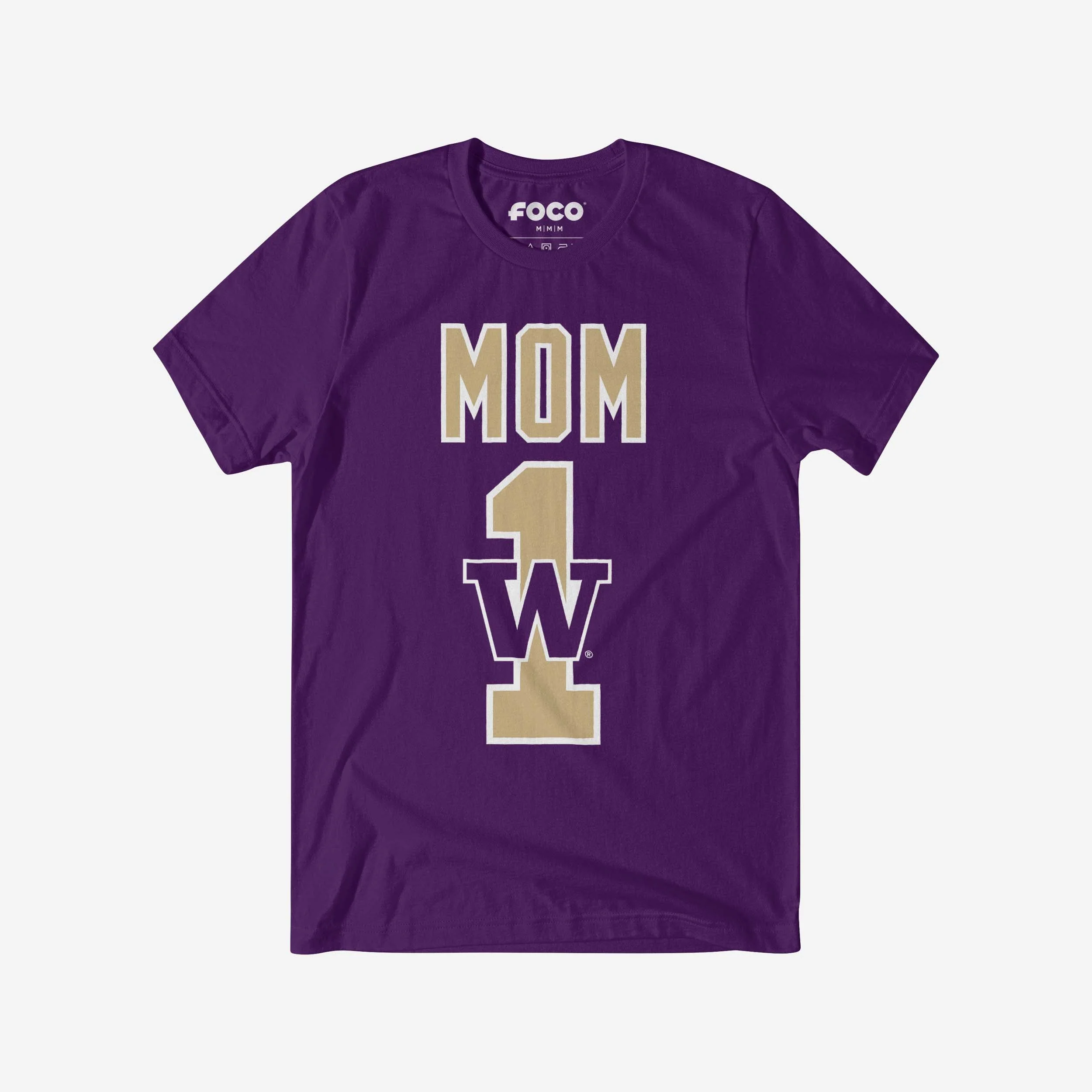 Washington Huskies Number 1 Mom T-Shirt