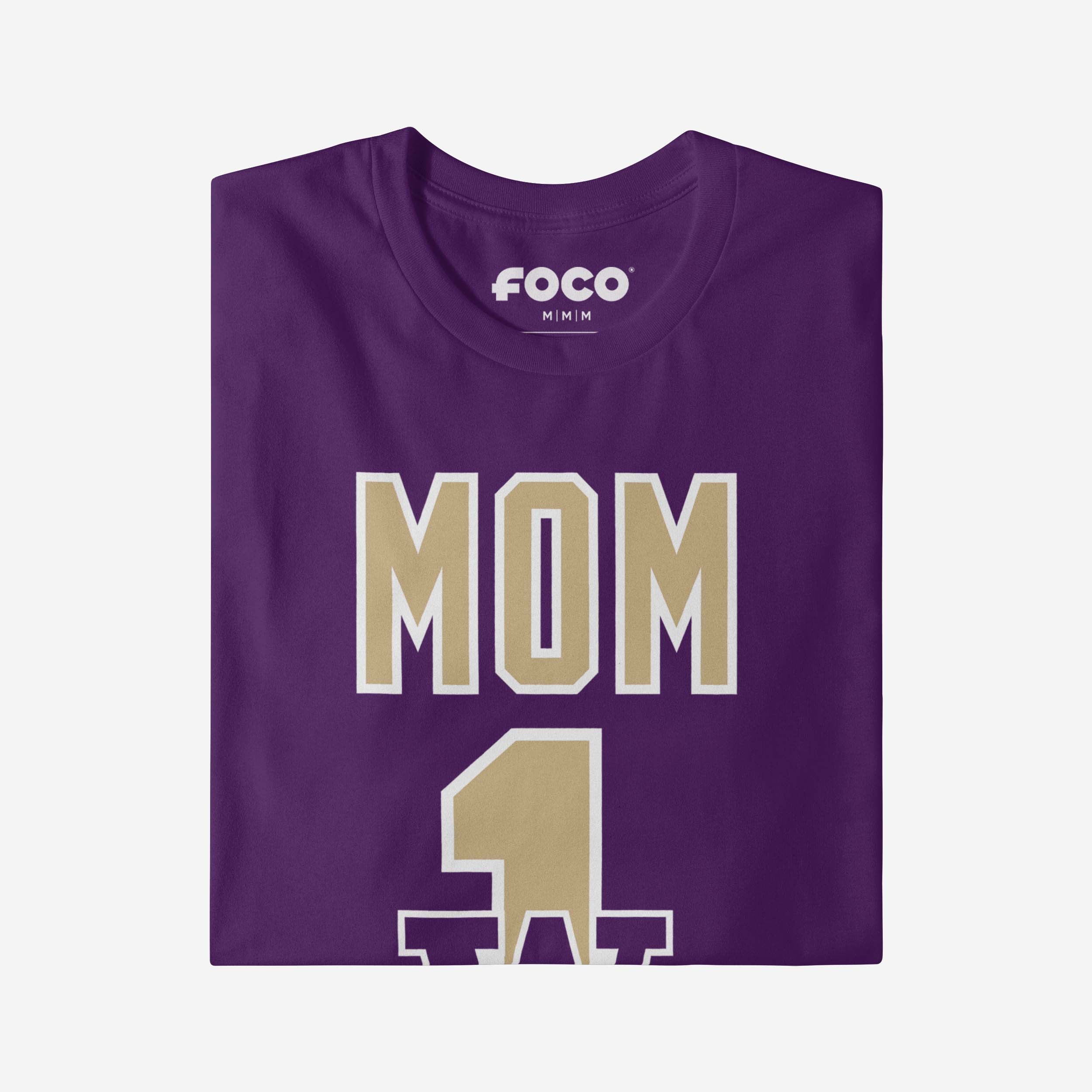 Washington Huskies Number 1 Mom T-Shirt - Image 4