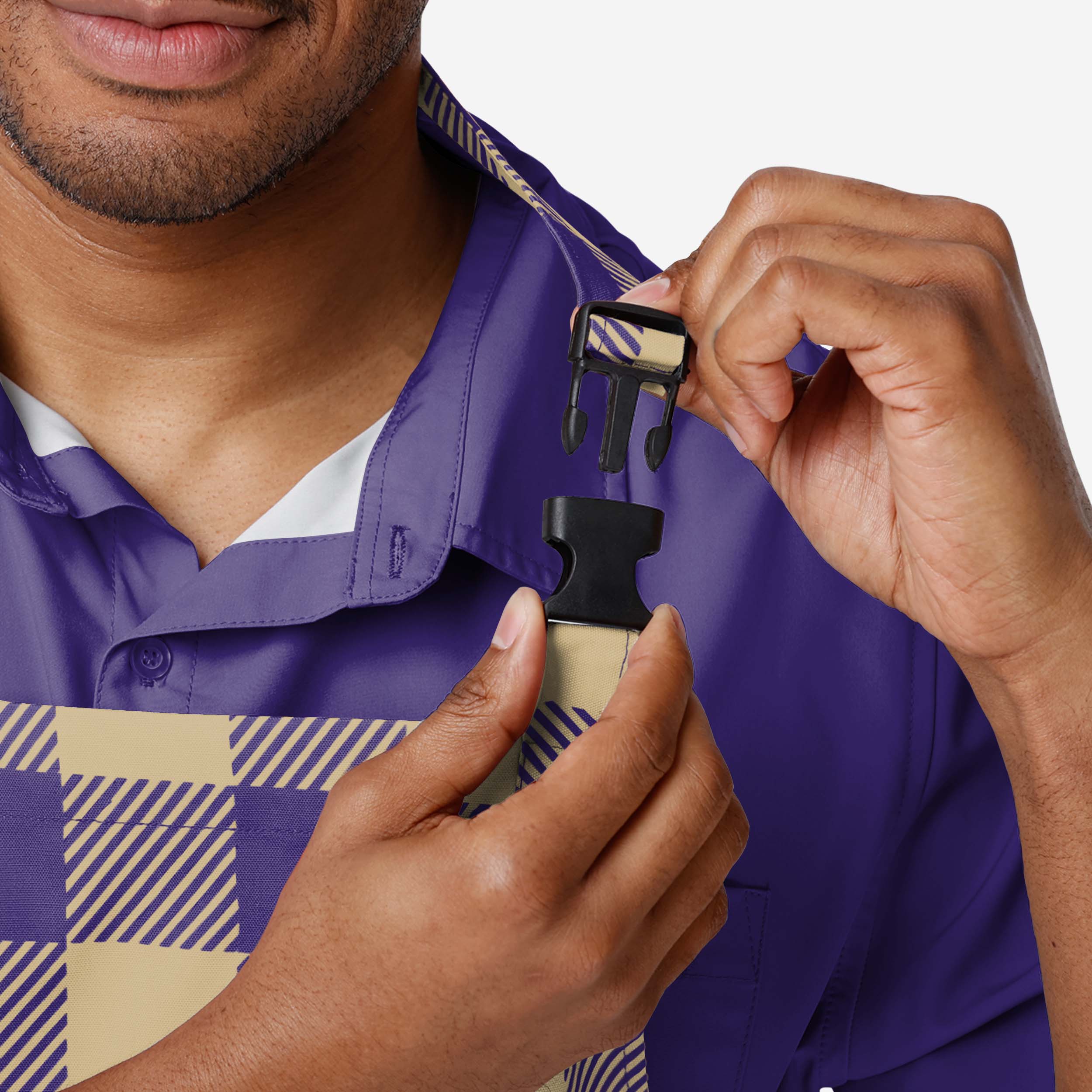 Washington Huskies Plaid Apron - Image 3