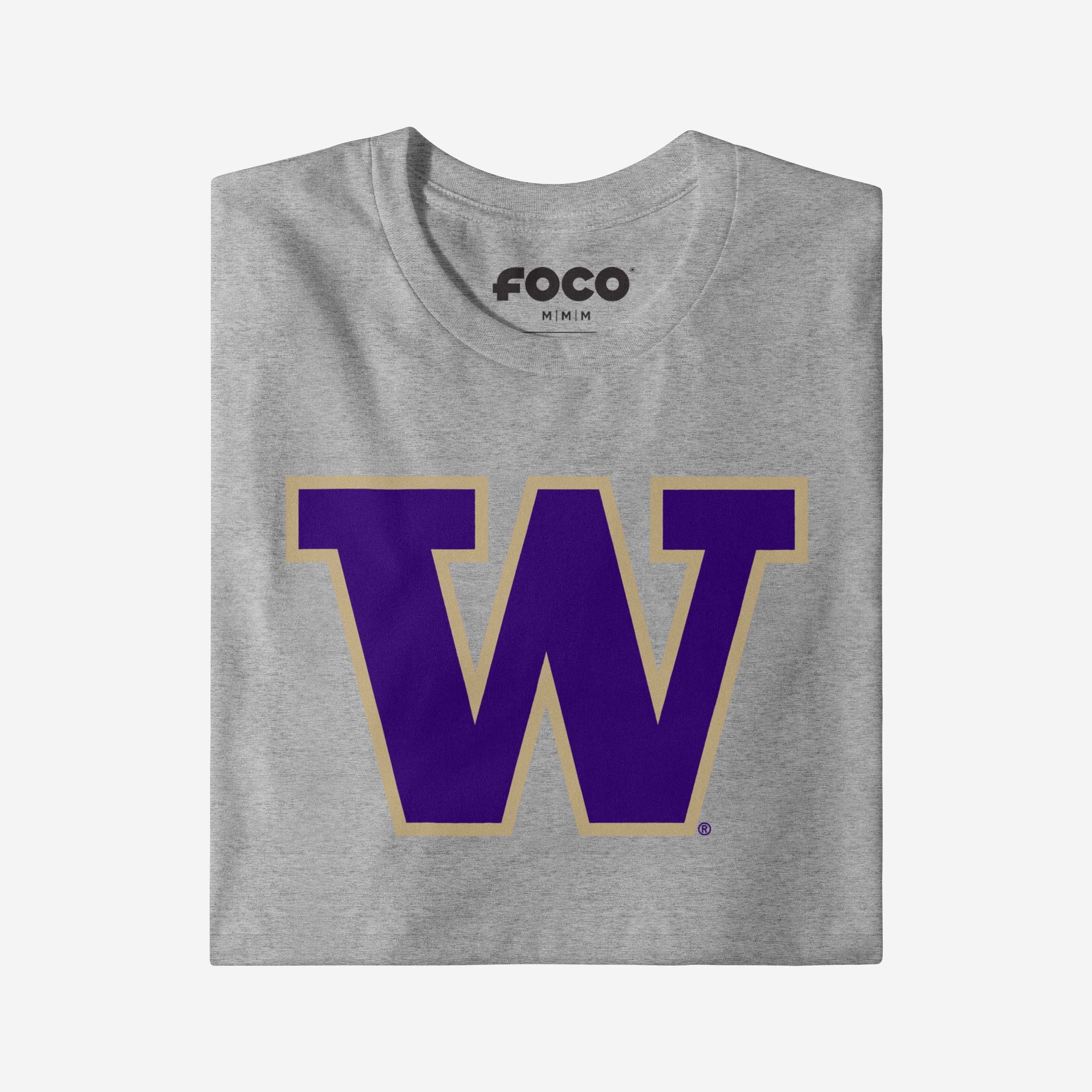 Washington Huskies Primary Logo Long Sleeve T-Shirt - Image 3