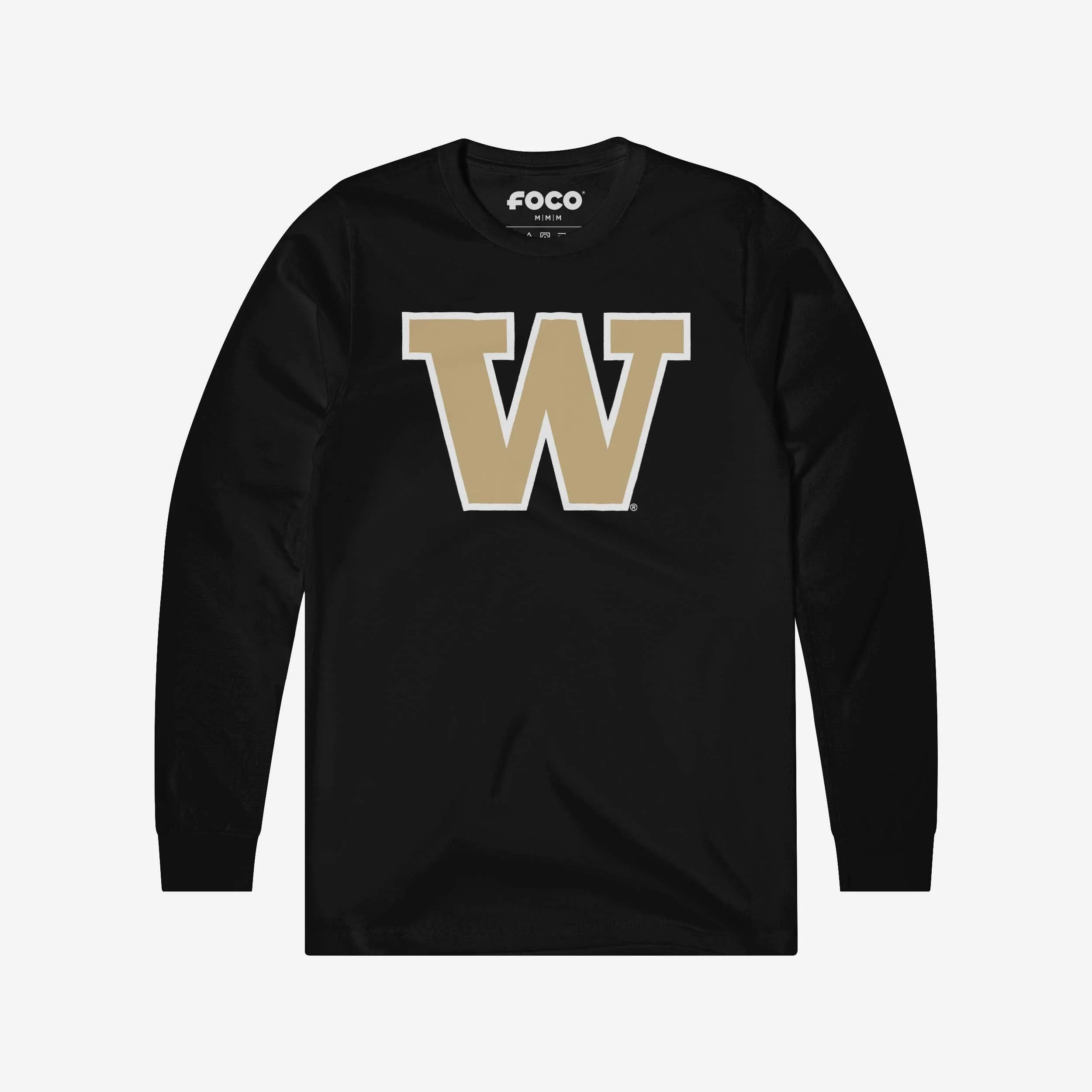 Washington Huskies Primary Logo Long Sleeve T-Shirt - Image 4