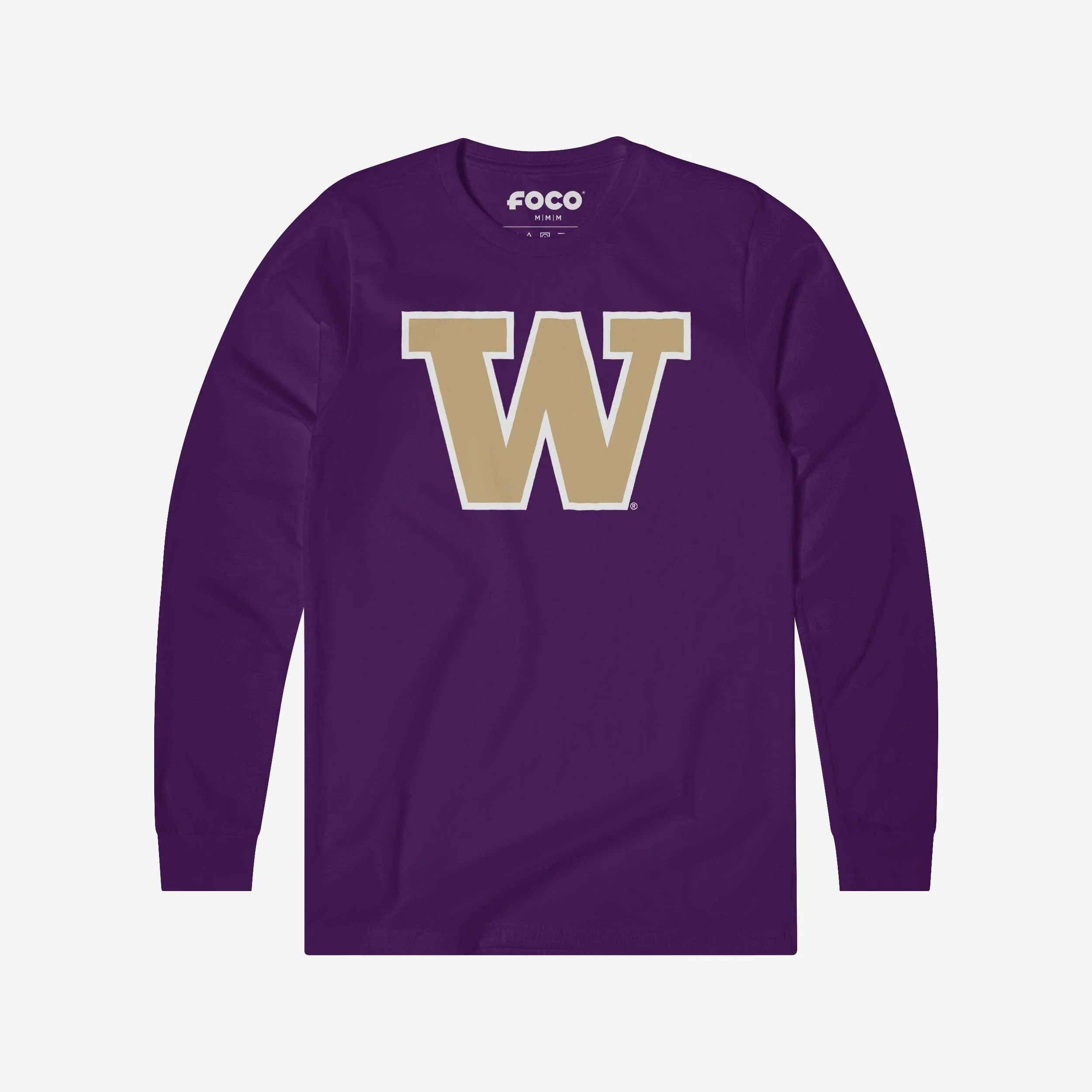 Washington Huskies Primary Logo Long Sleeve T-Shirt - Image 7