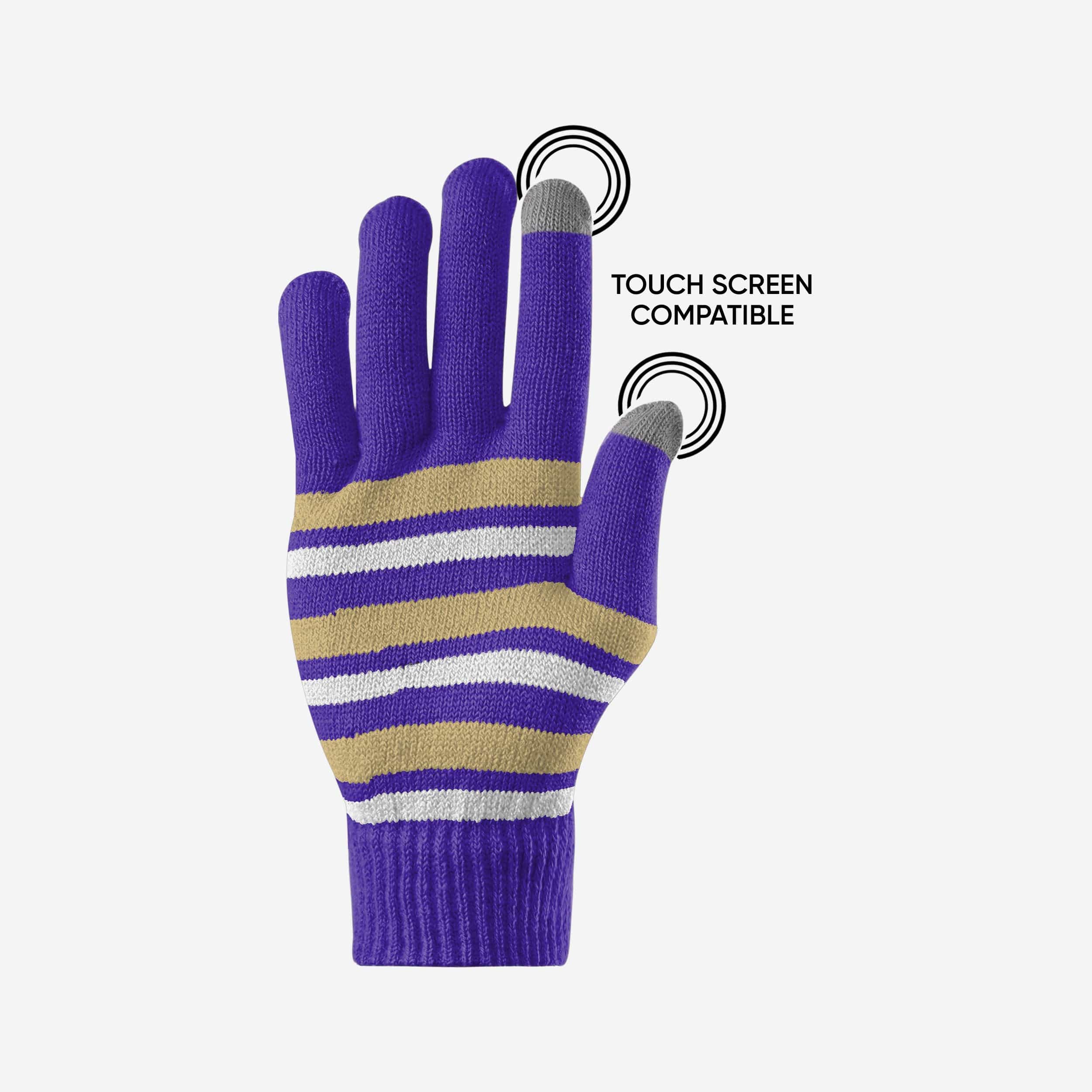 Washington Huskies Stretch Gloves - Image 3
