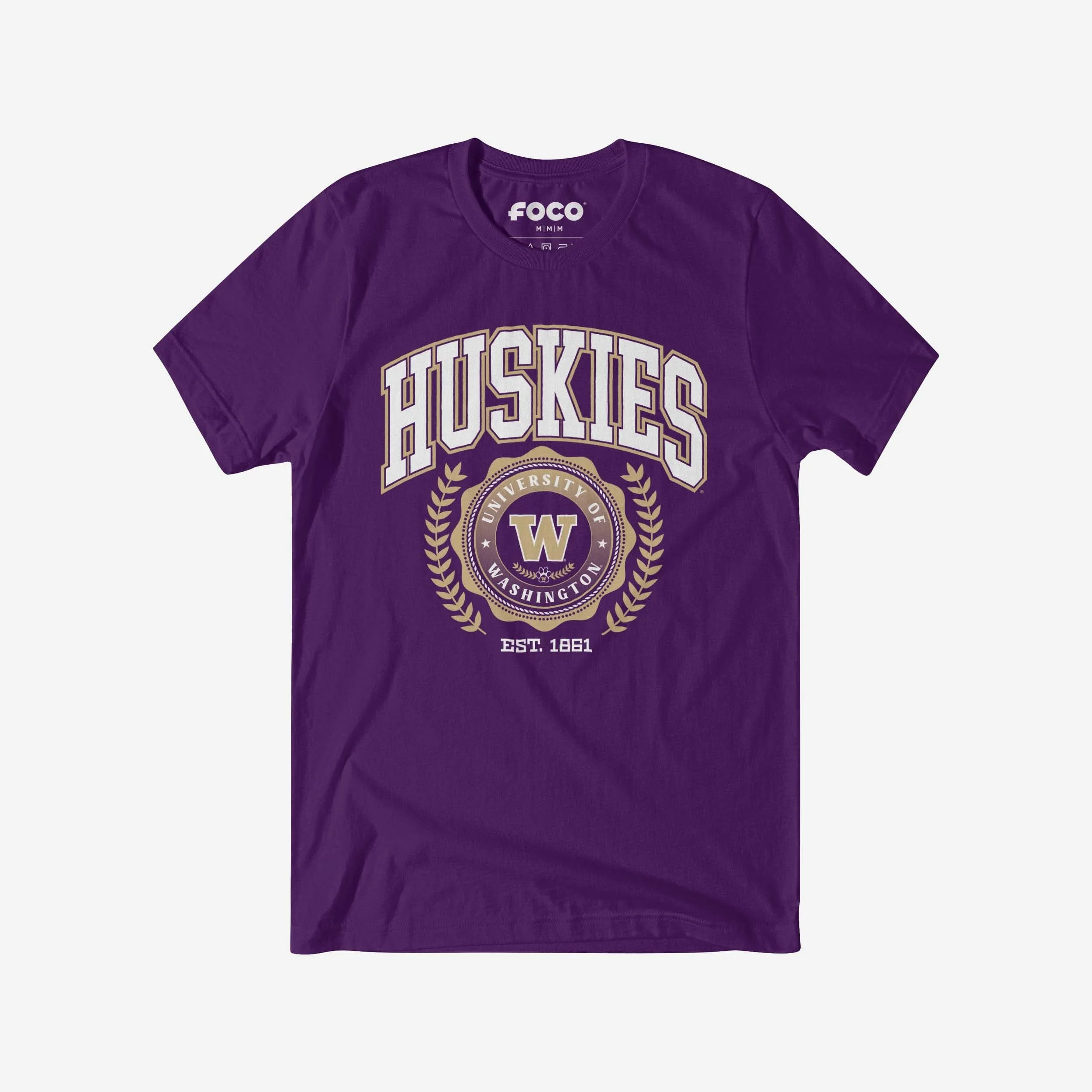 Washington Huskies Team Crest T-Shirt - Image 5