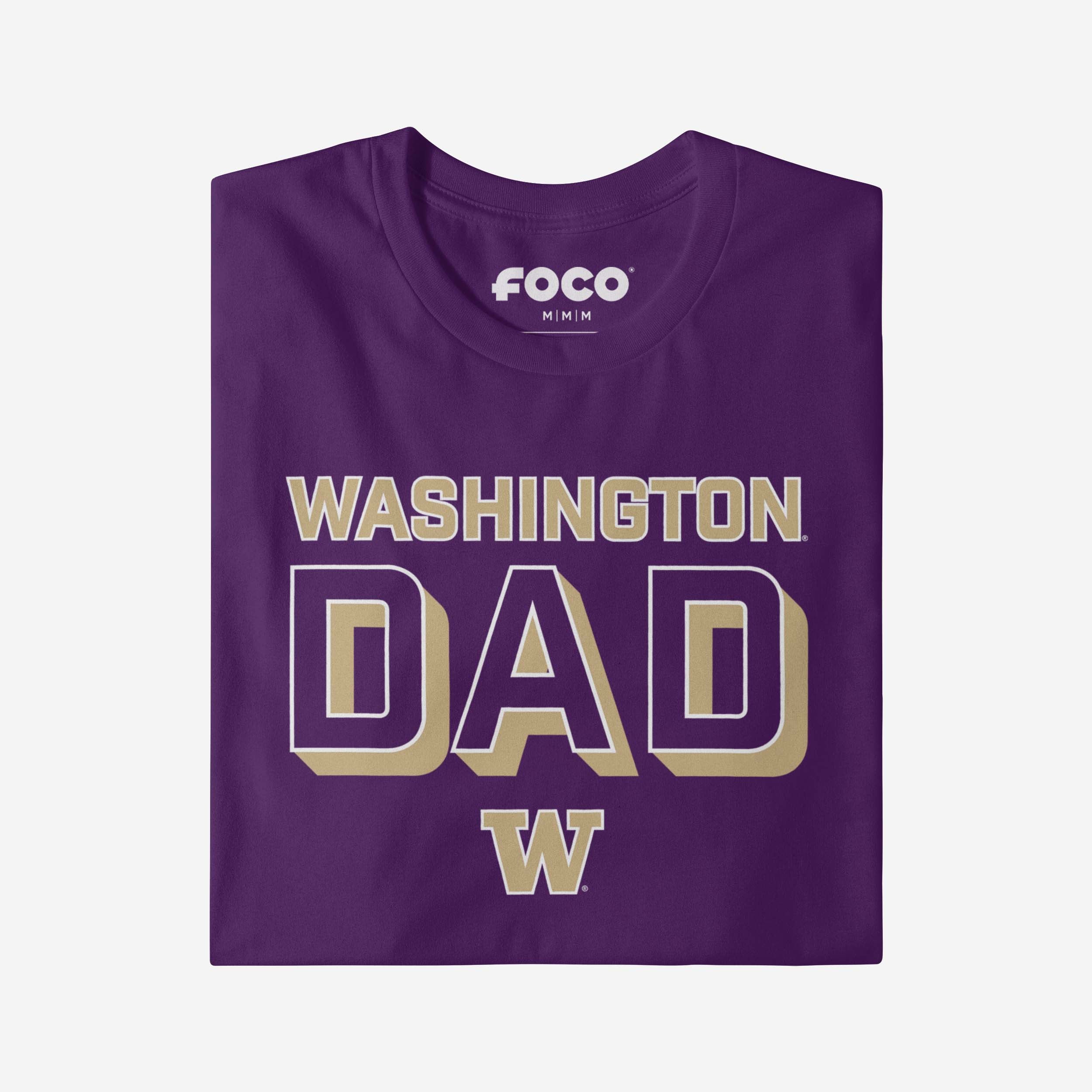 Washington Huskies Team Dad T-Shirt - Image 4