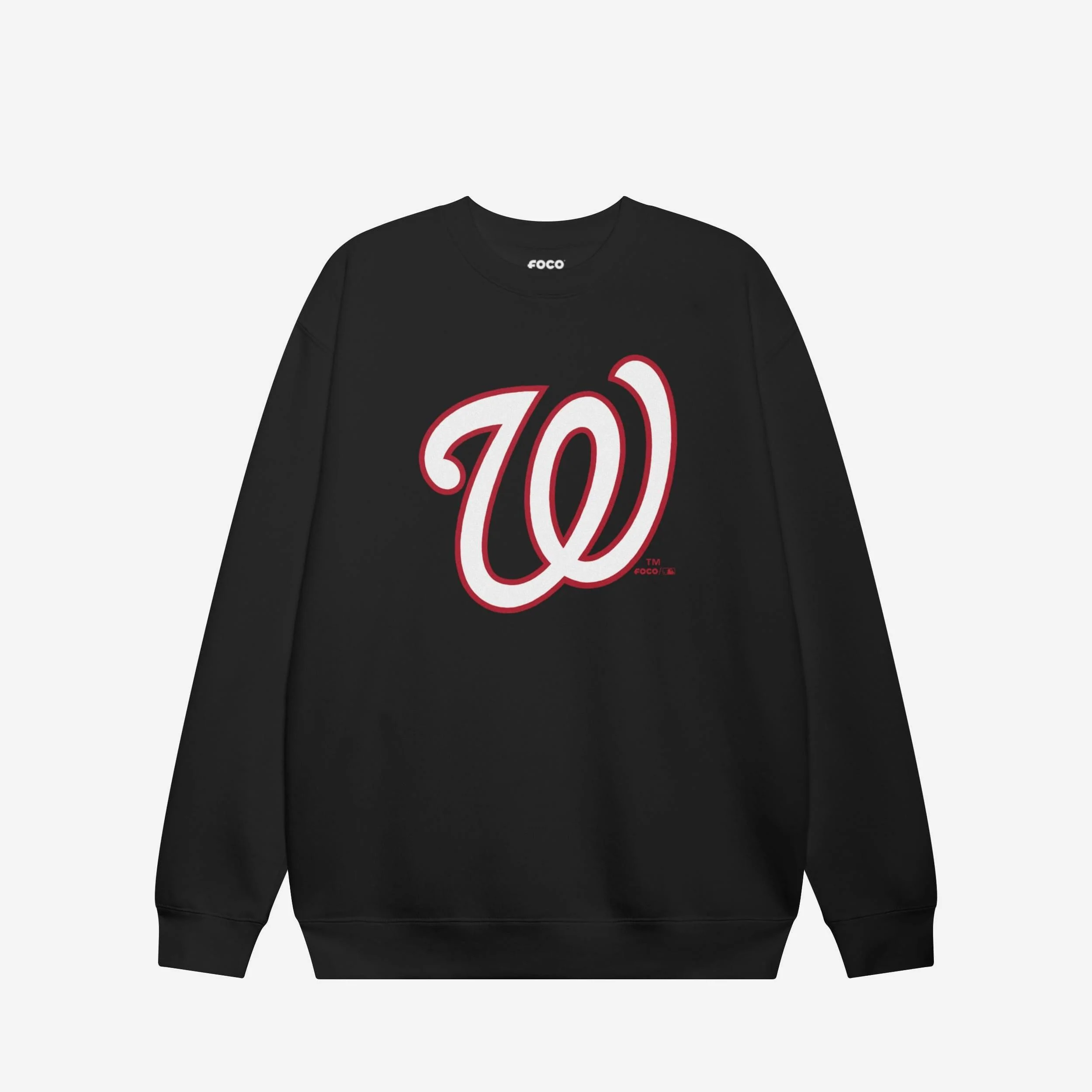 Washington Nationals Primary Logo Crew Neck Sweatshirt - Image 7