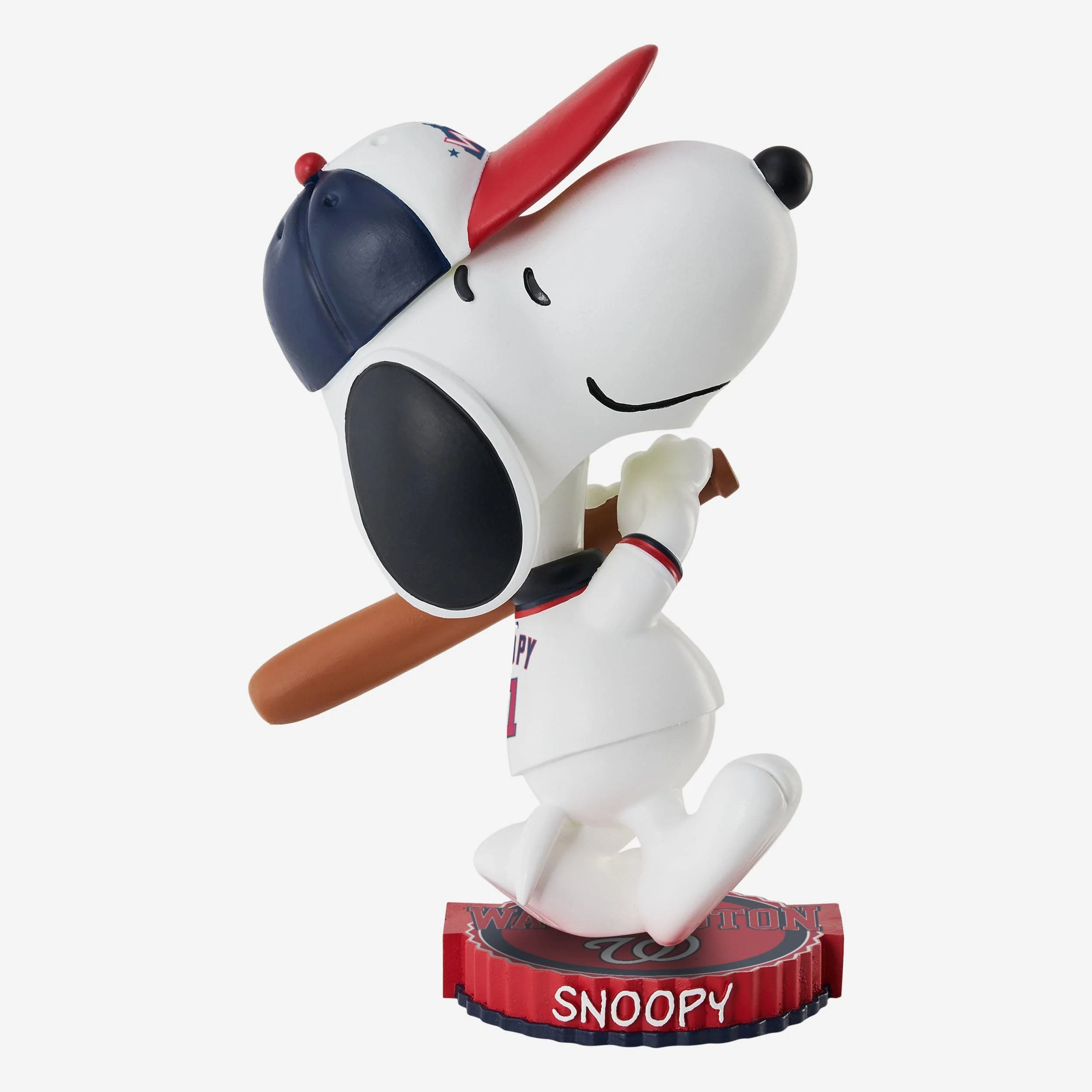Washington Nationals Snoopy Peanuts Bighead Bobblehead