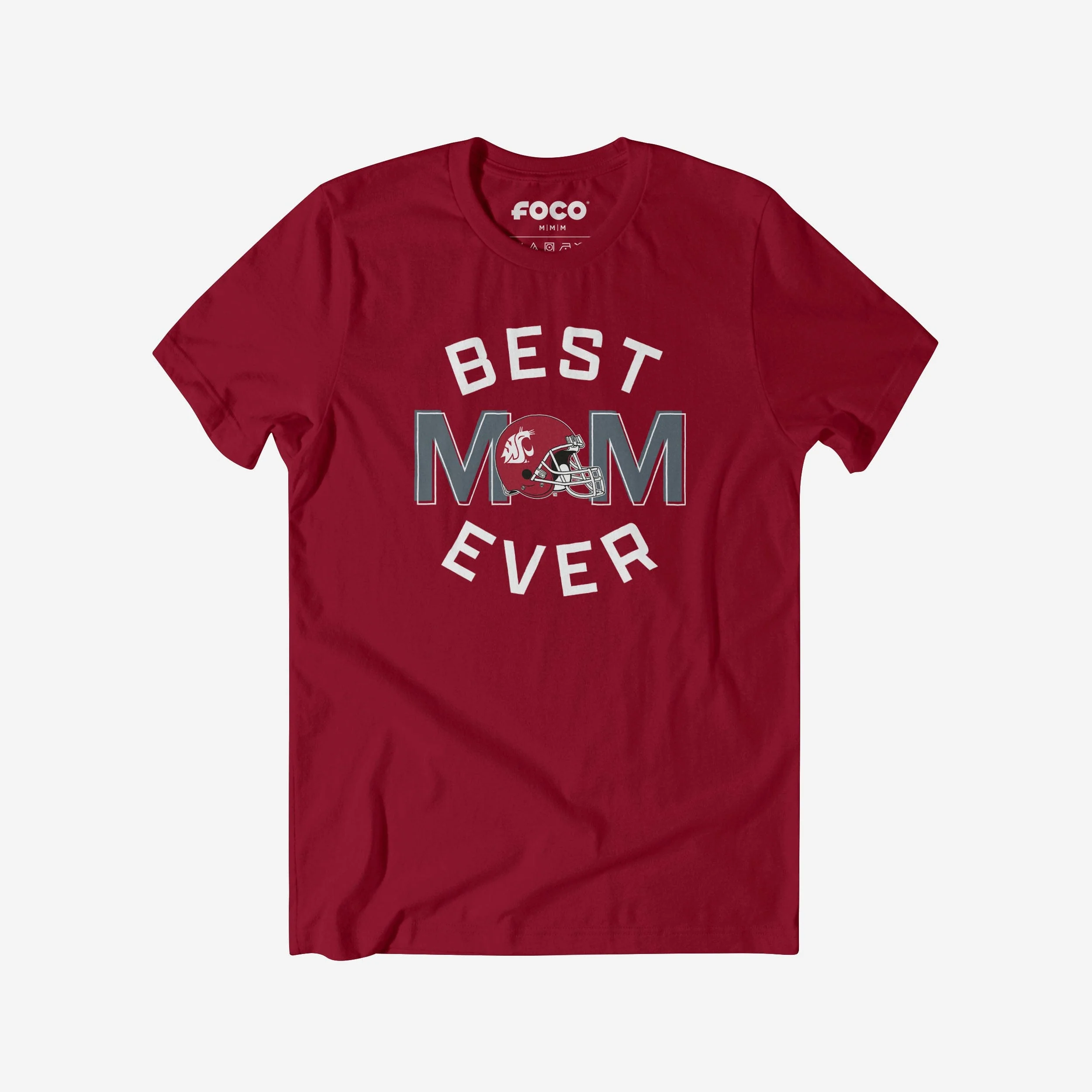 Washington State Cougars Best Mom Ever Arched T-Shirt