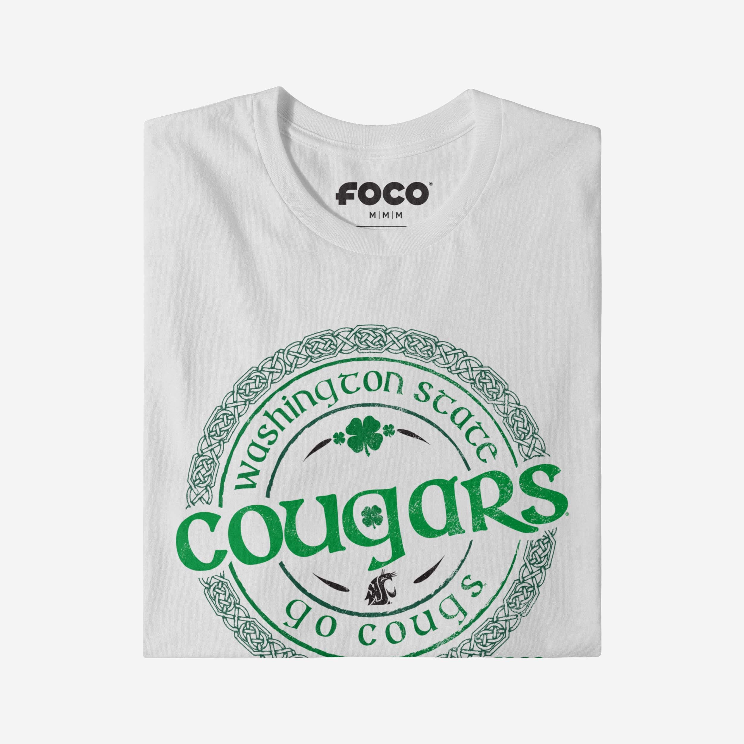 Washington State Cougars Clover Crest T-Shirt - Image 4