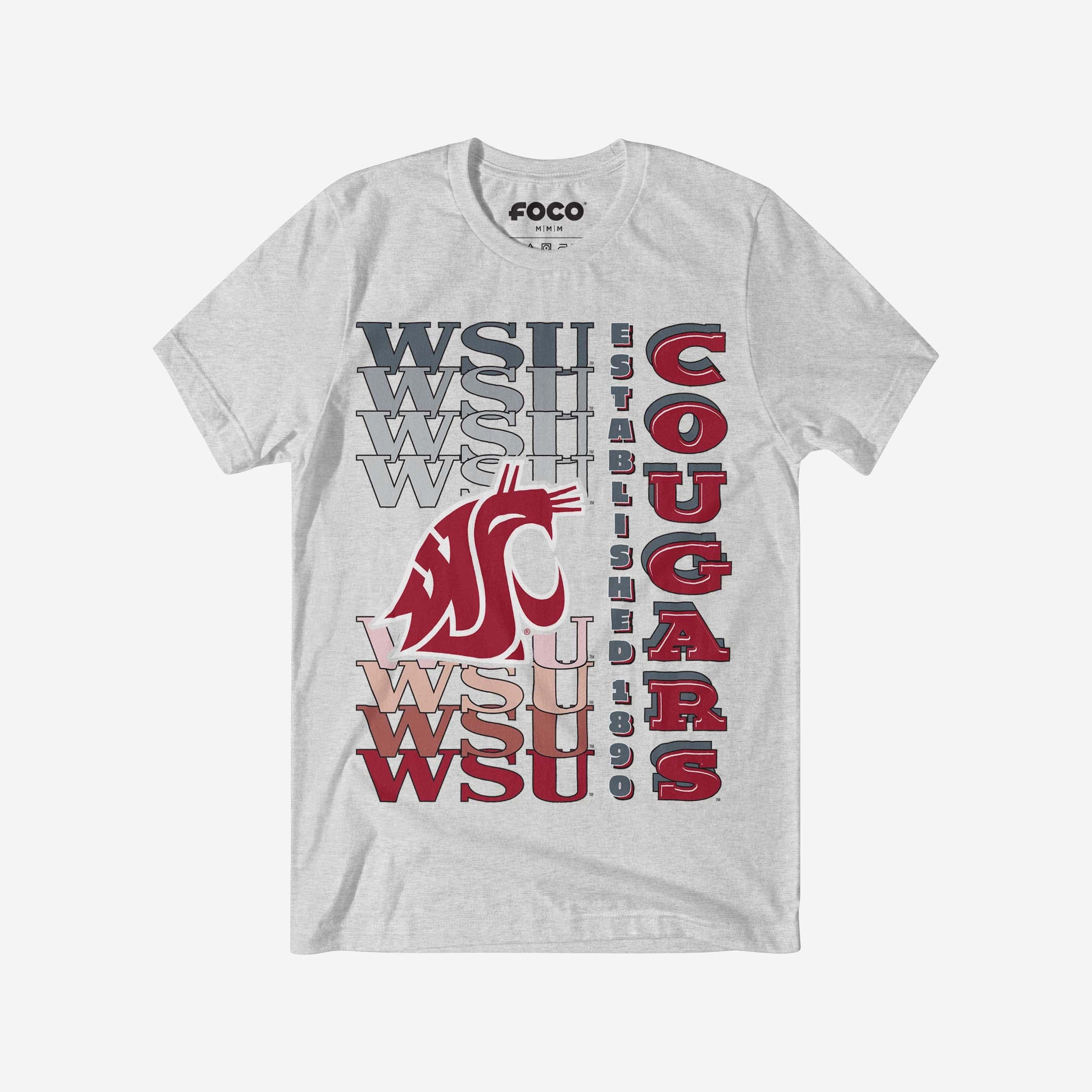 Washington State Cougars Gradient Wordmark T-Shirt