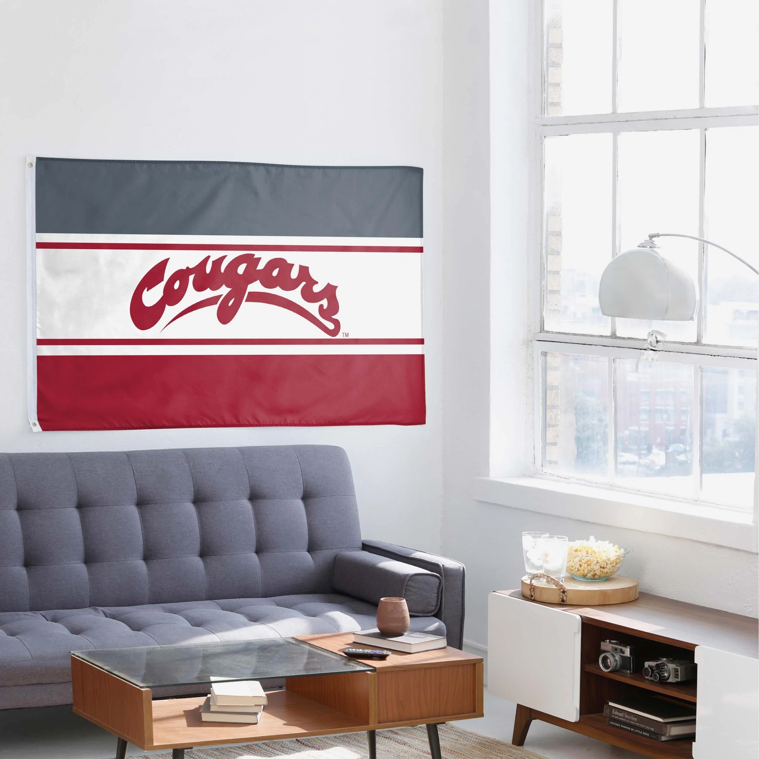 Washington State Cougars Horizontal Flag - Image 5
