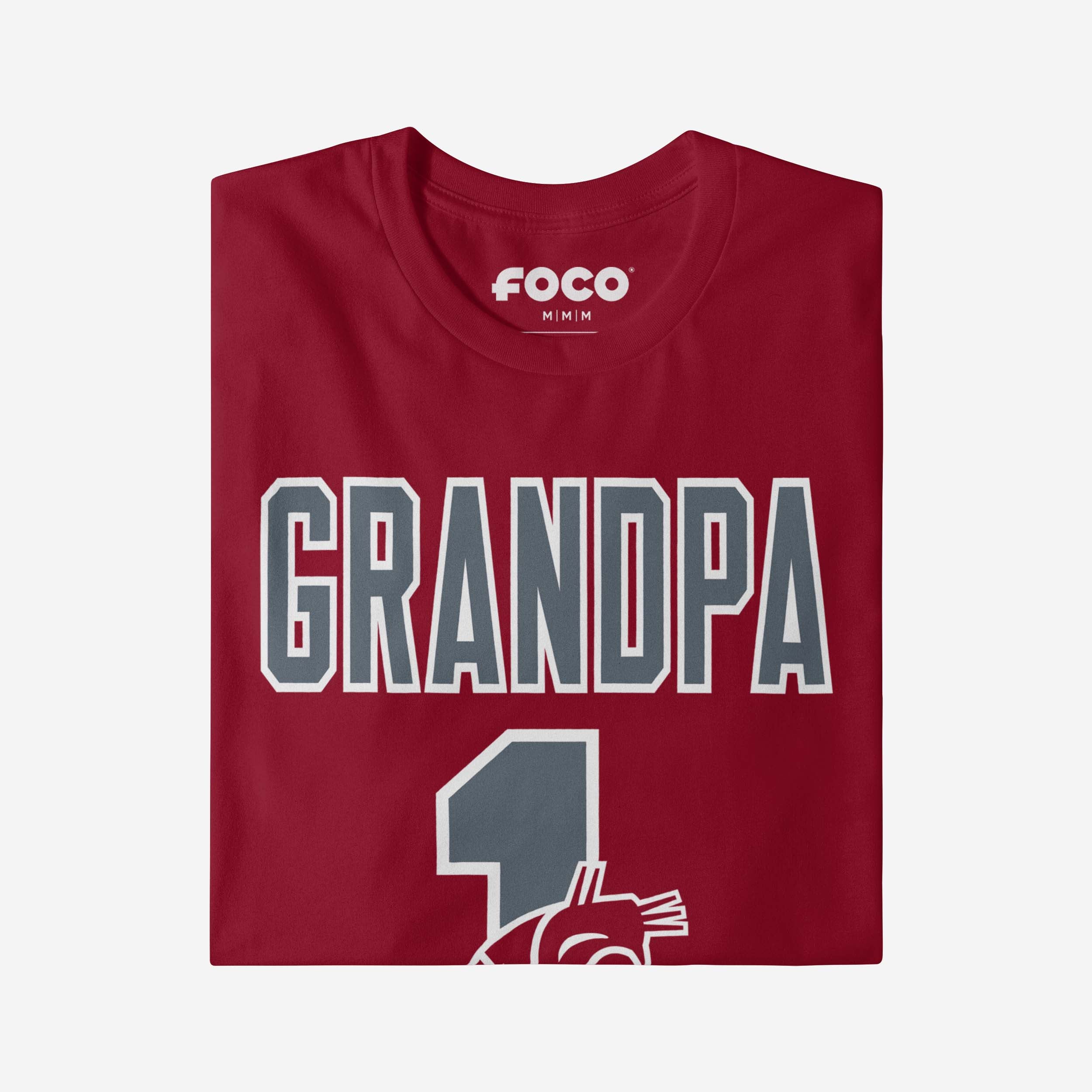 Washington State Cougars Number 1 Grandpa T-Shirt - Image 3