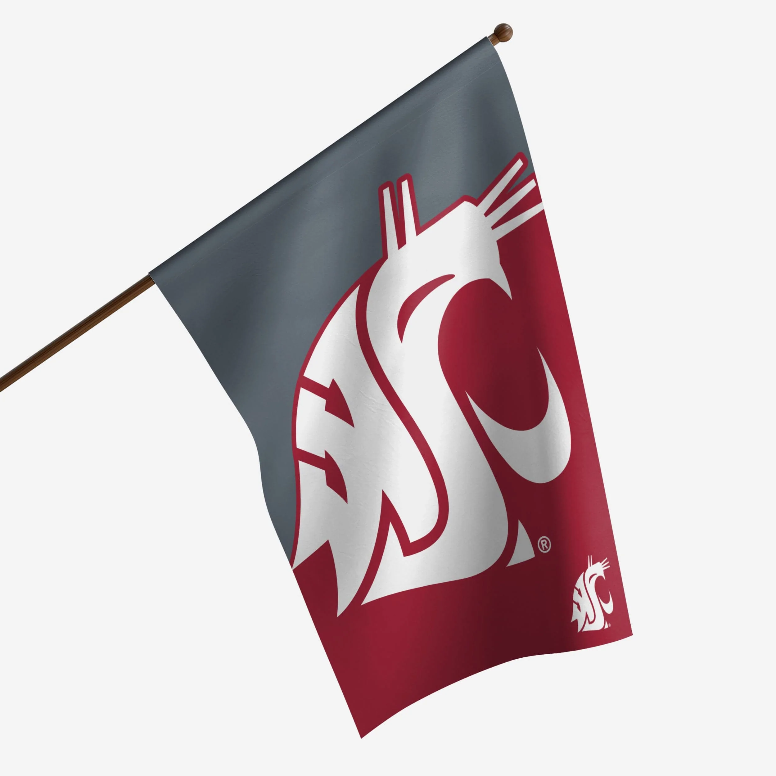 Washington State Cougars Vertical Flag