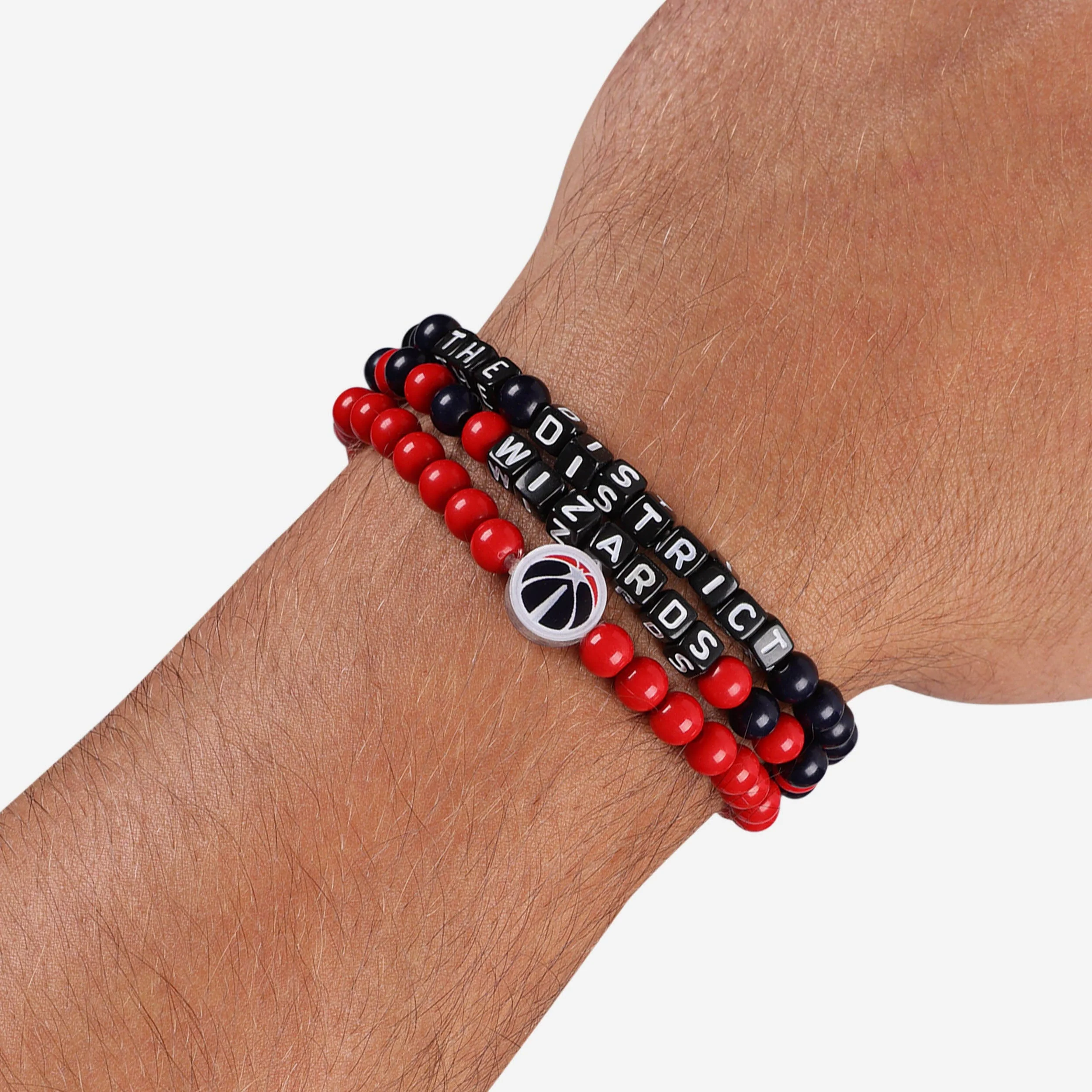 Washington Wizards 3 Pack Beaded Friendship Bracelet - Image 4
