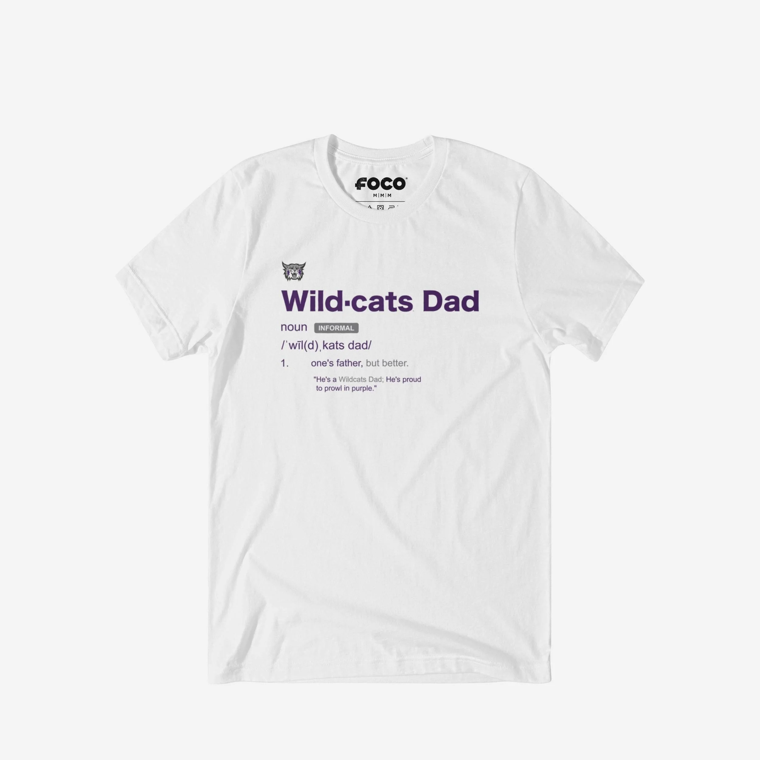 Weber State Wildcats Dad Definition T-Shirt