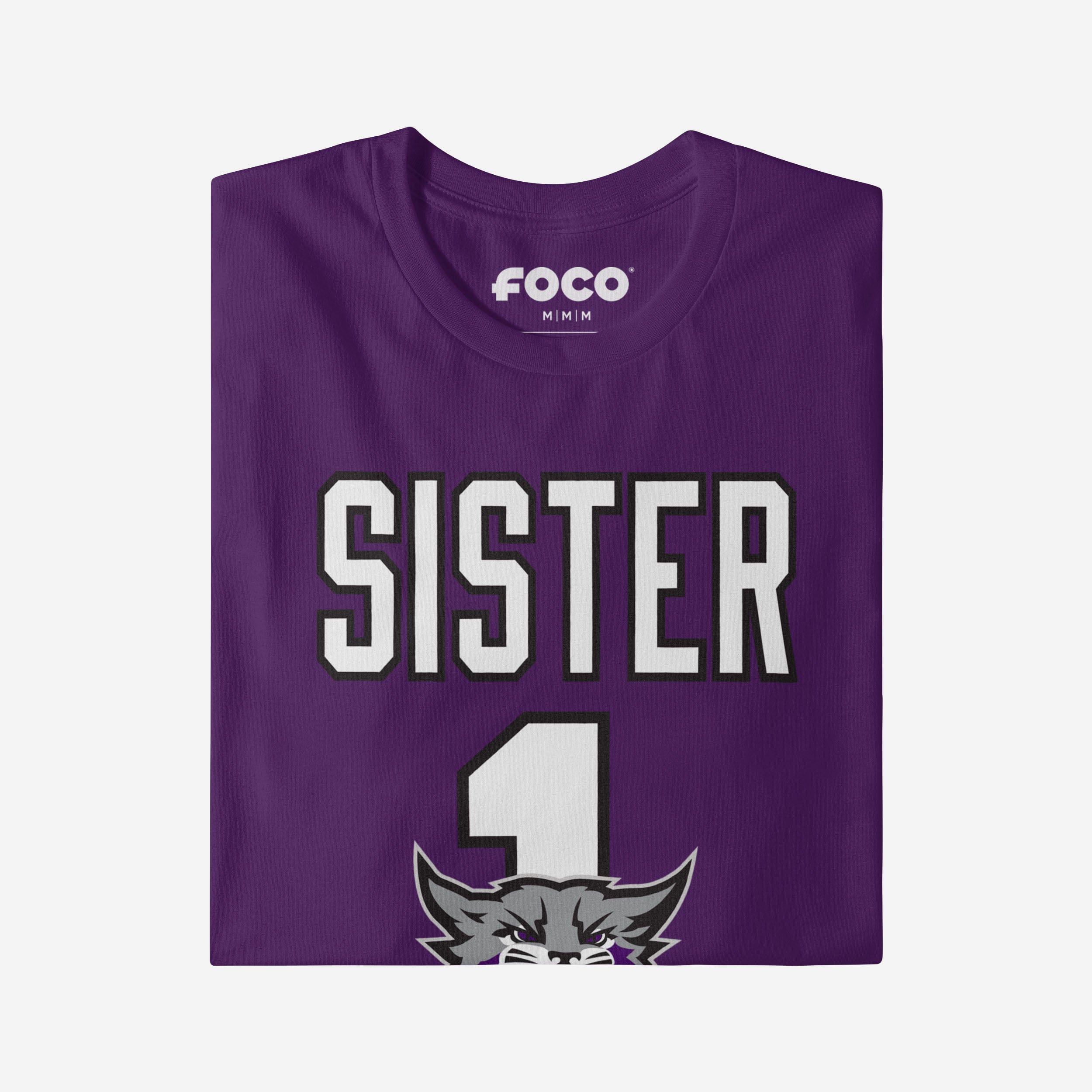 Weber State Wildcats Number 1 Sister T-Shirt - Image 3