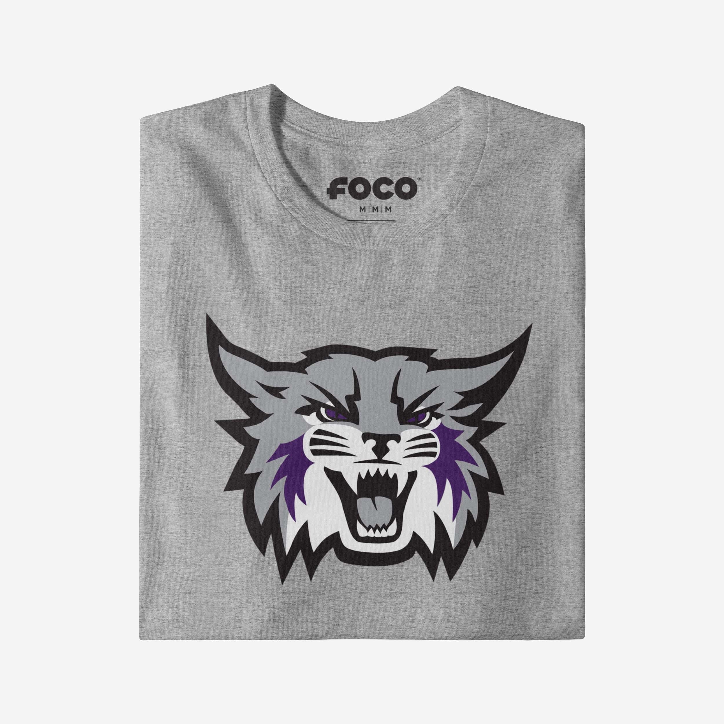Weber State Wildcats Primary Logo T-Shirt - Image 12
