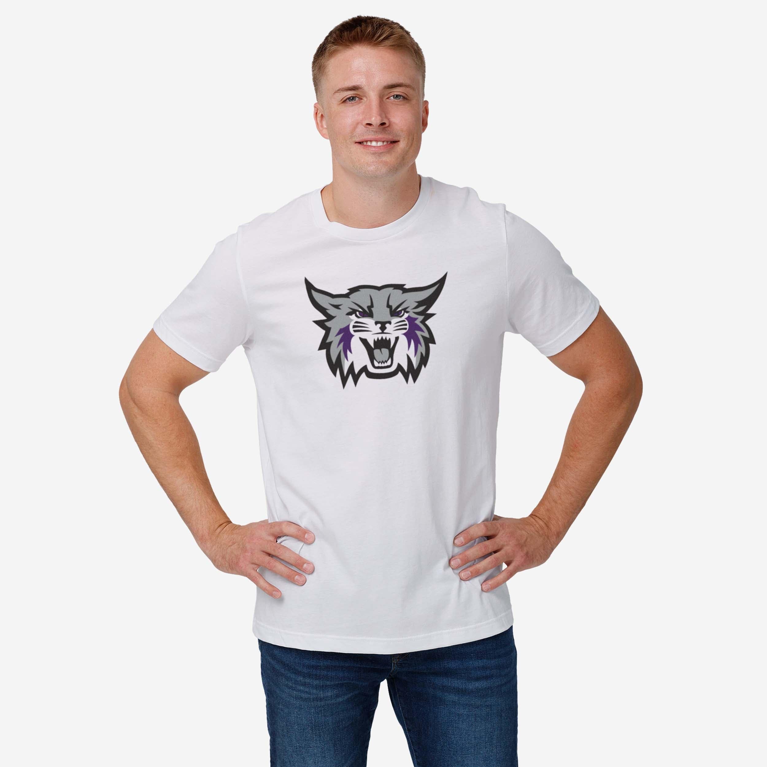 Weber State Wildcats Primary Logo T-Shirt - Image 14