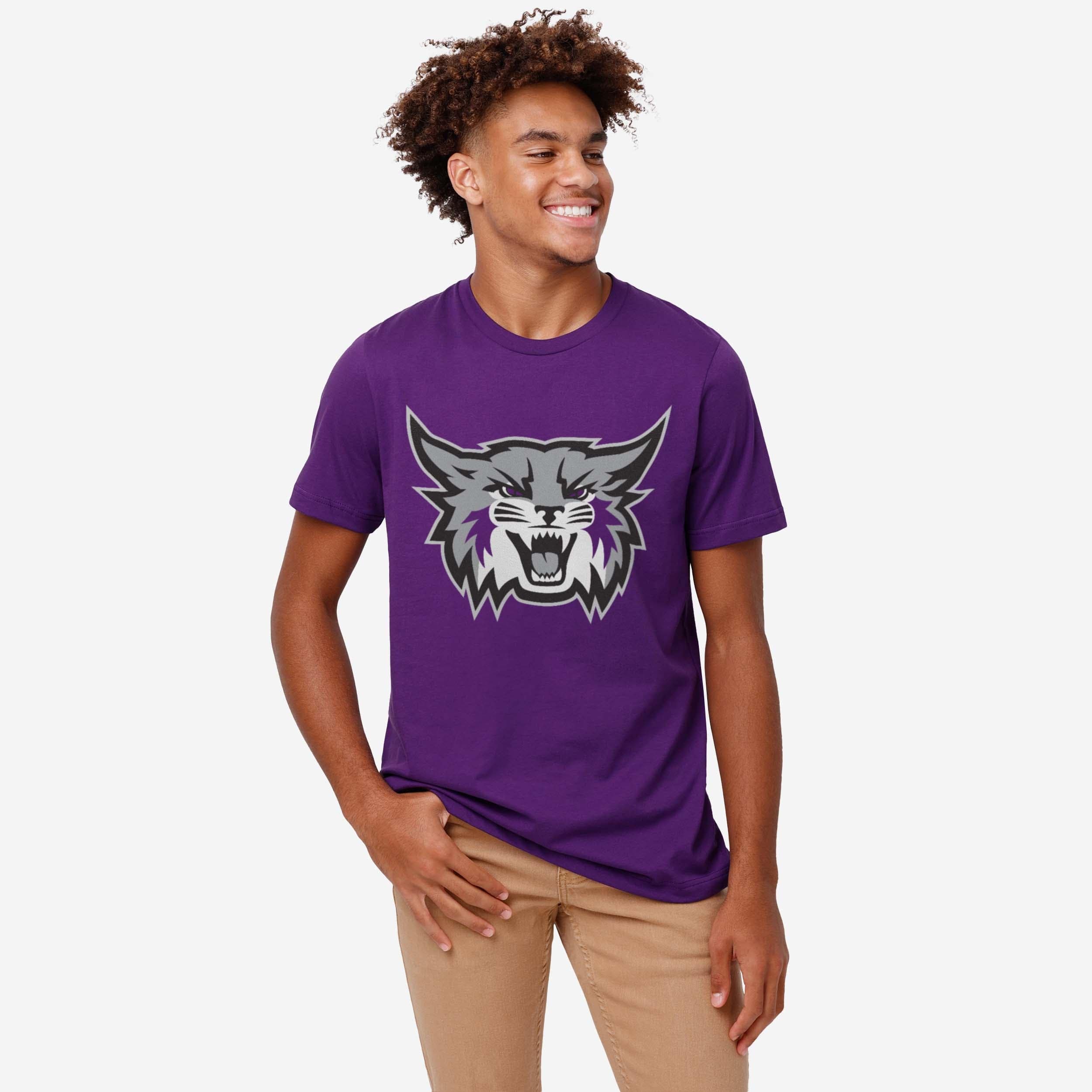 Weber State Wildcats Primary Logo T-Shirt - Image 2