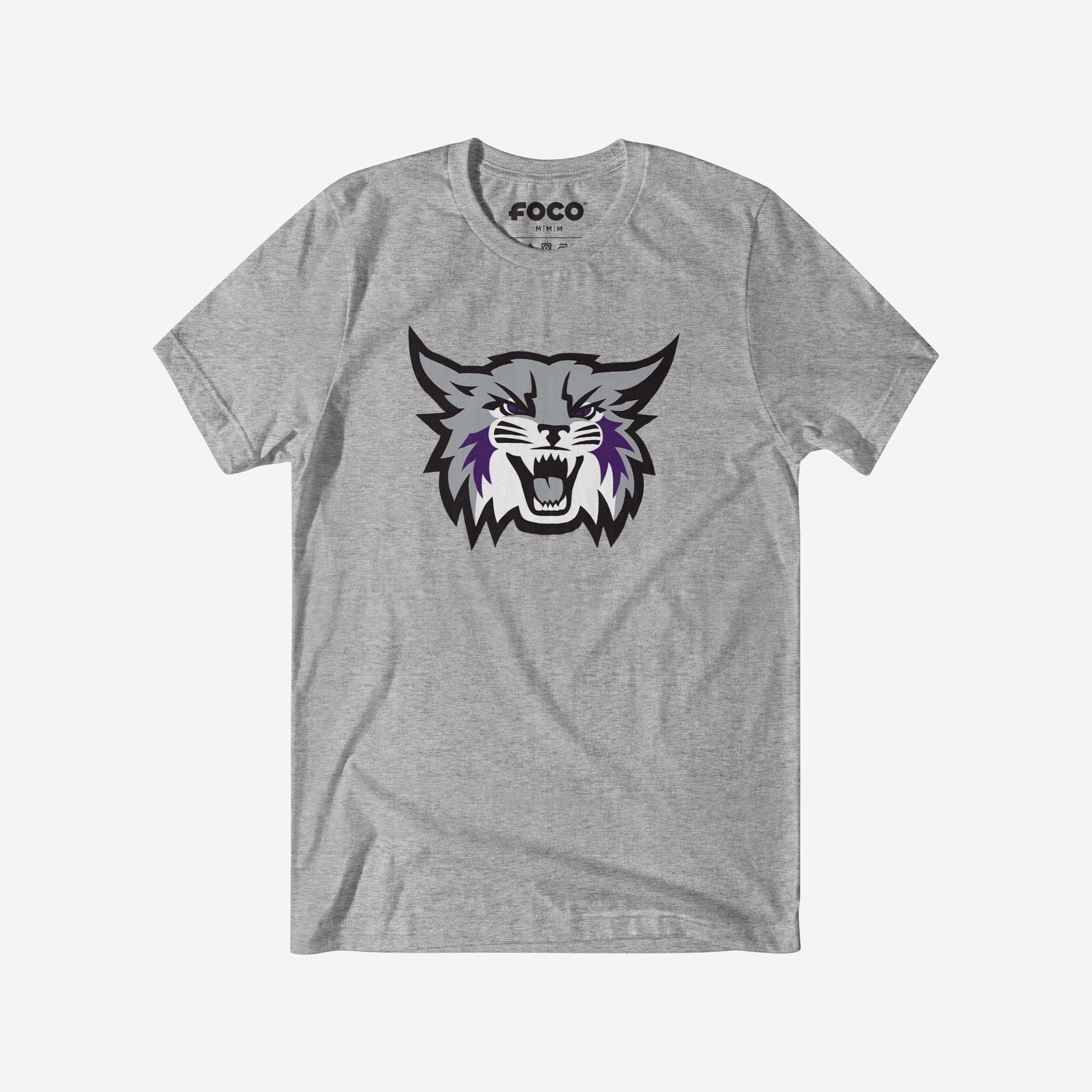 Weber State Wildcats Primary Logo T-Shirt - Image 9