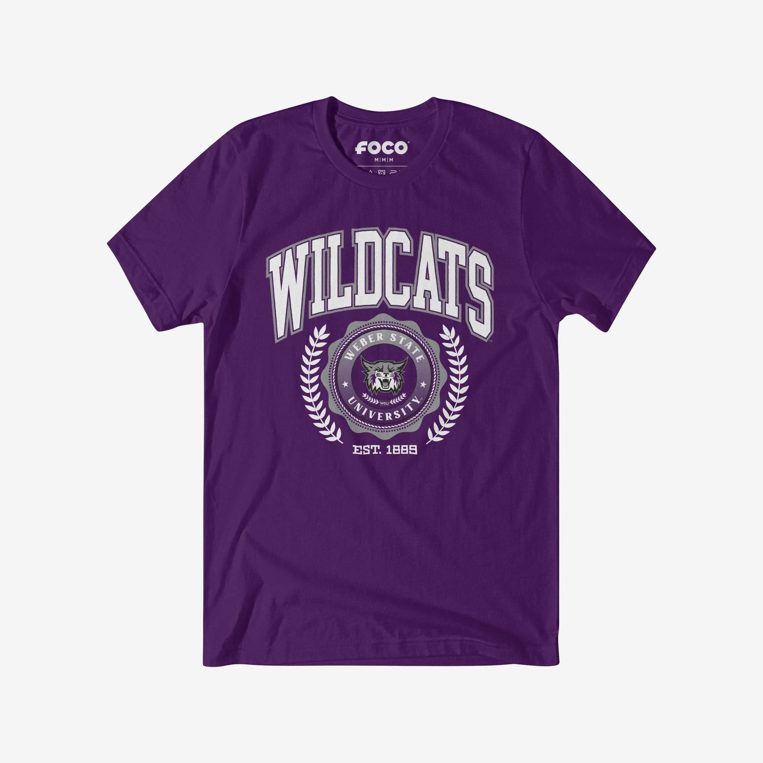 Weber State Wildcats Team Crest T-Shirt - Image 5