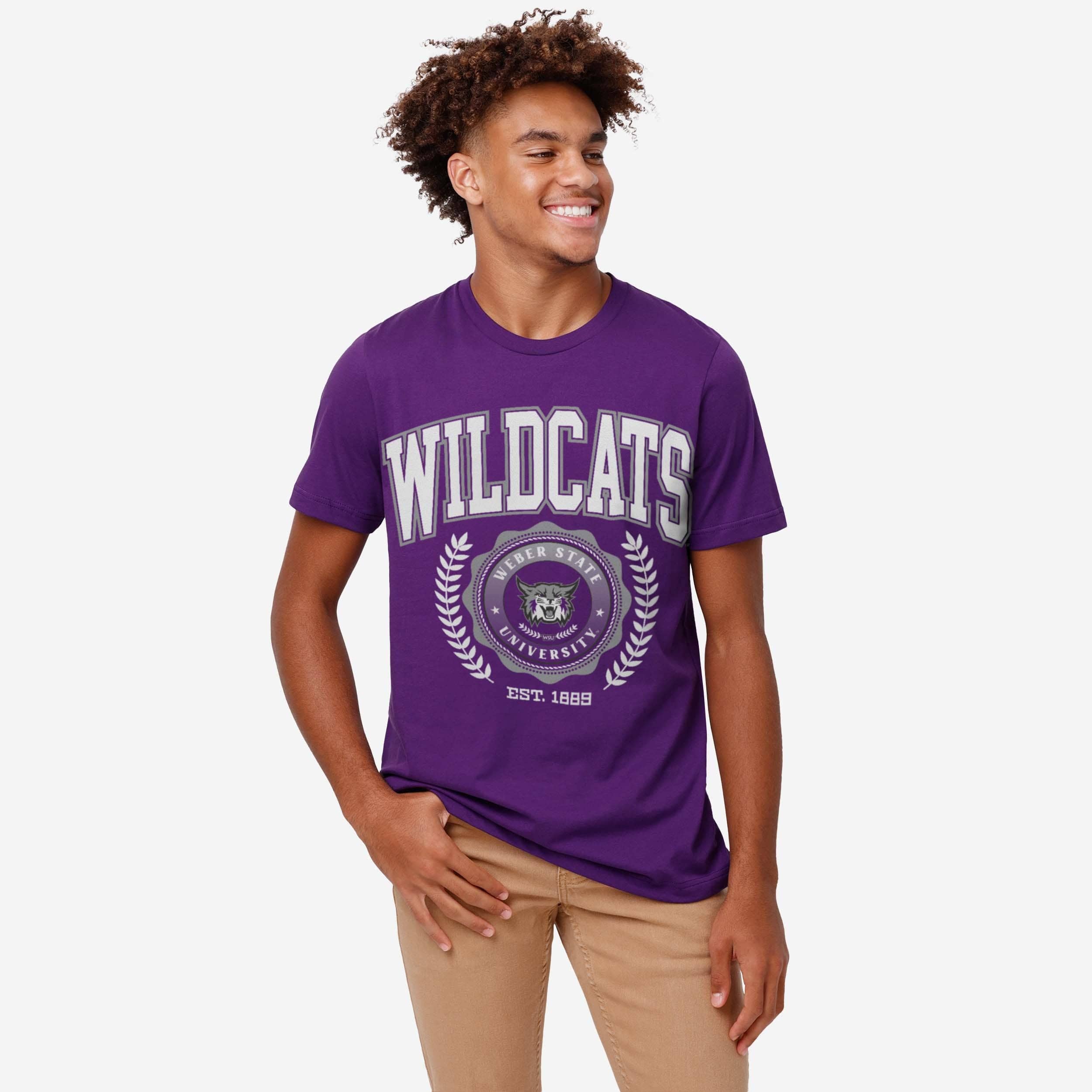 Weber State Wildcats Team Crest T-Shirt - Image 6