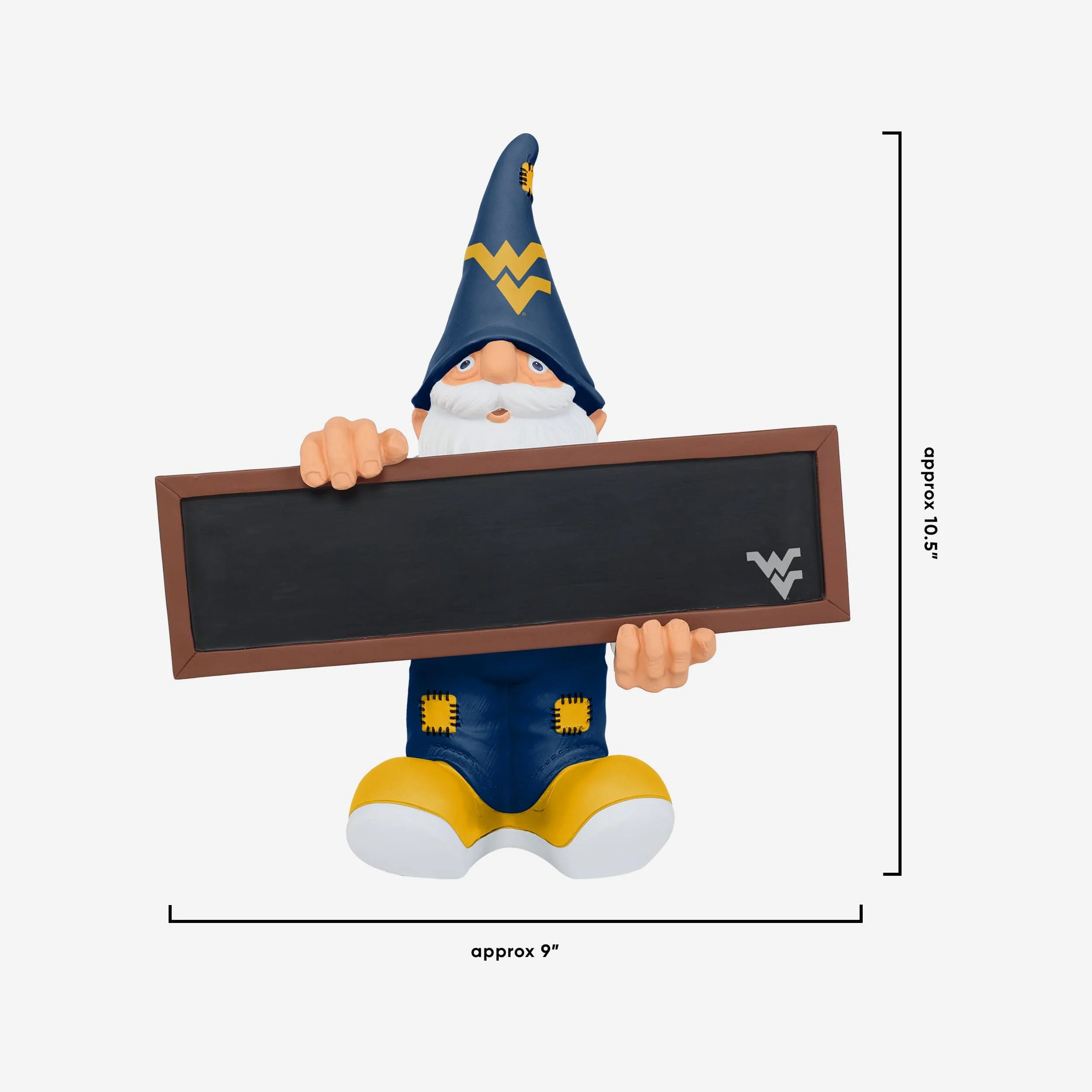 West Virginia Mountaineers Chalkboard Sign Gnome - Image 4