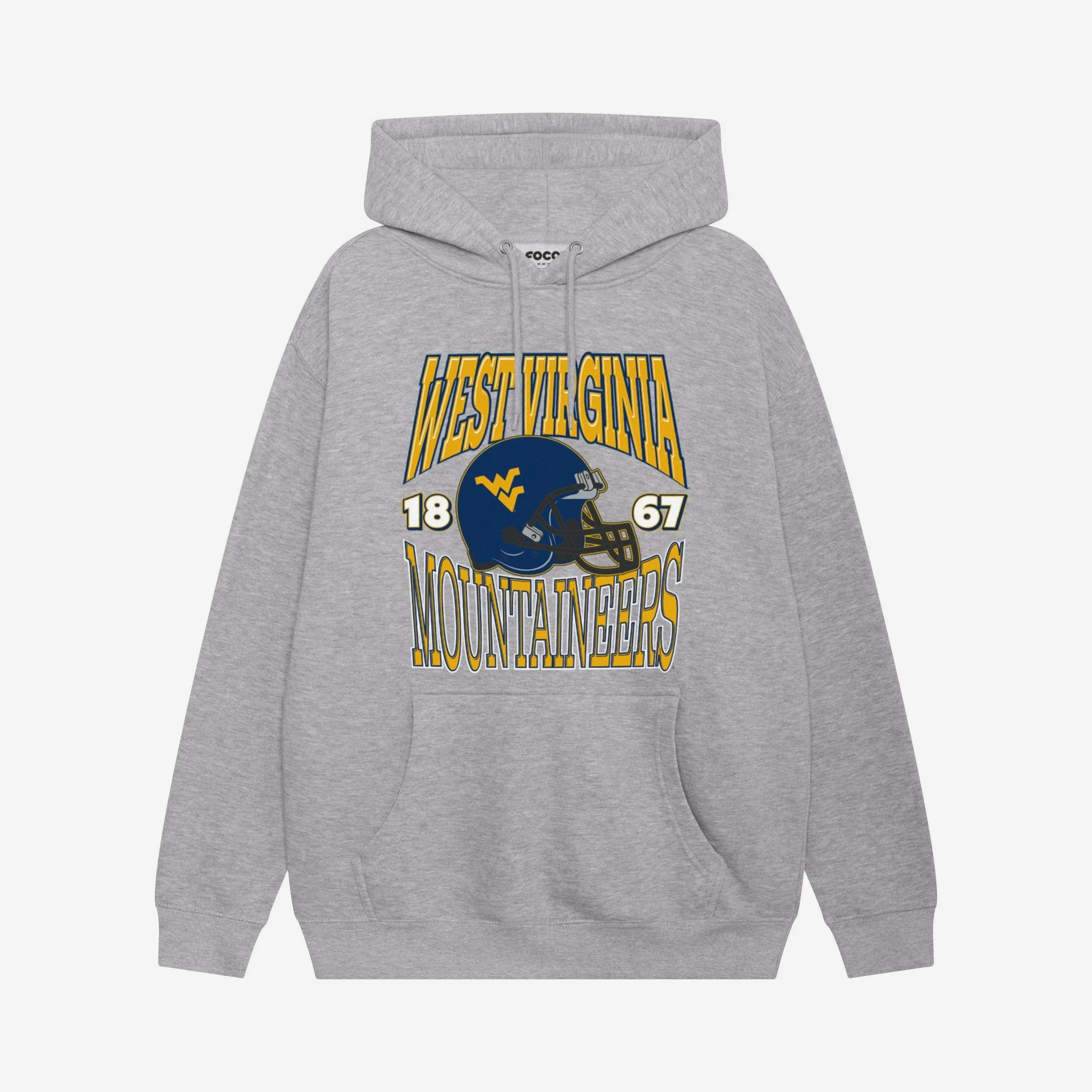 West Virginia Mountaineers Classic Team Helmet Hoodie