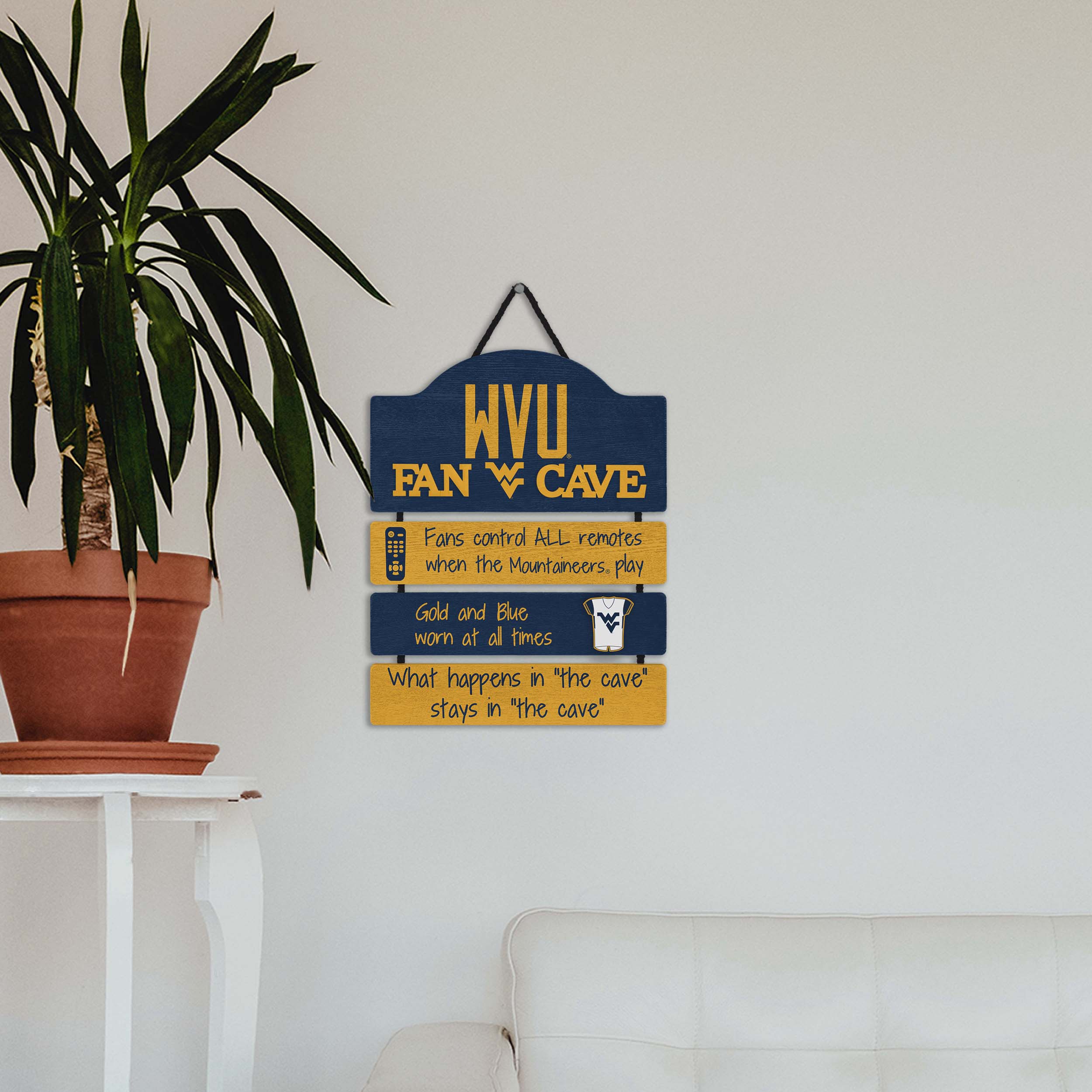 West Virginia Mountaineers Fancave Sign - Image 4