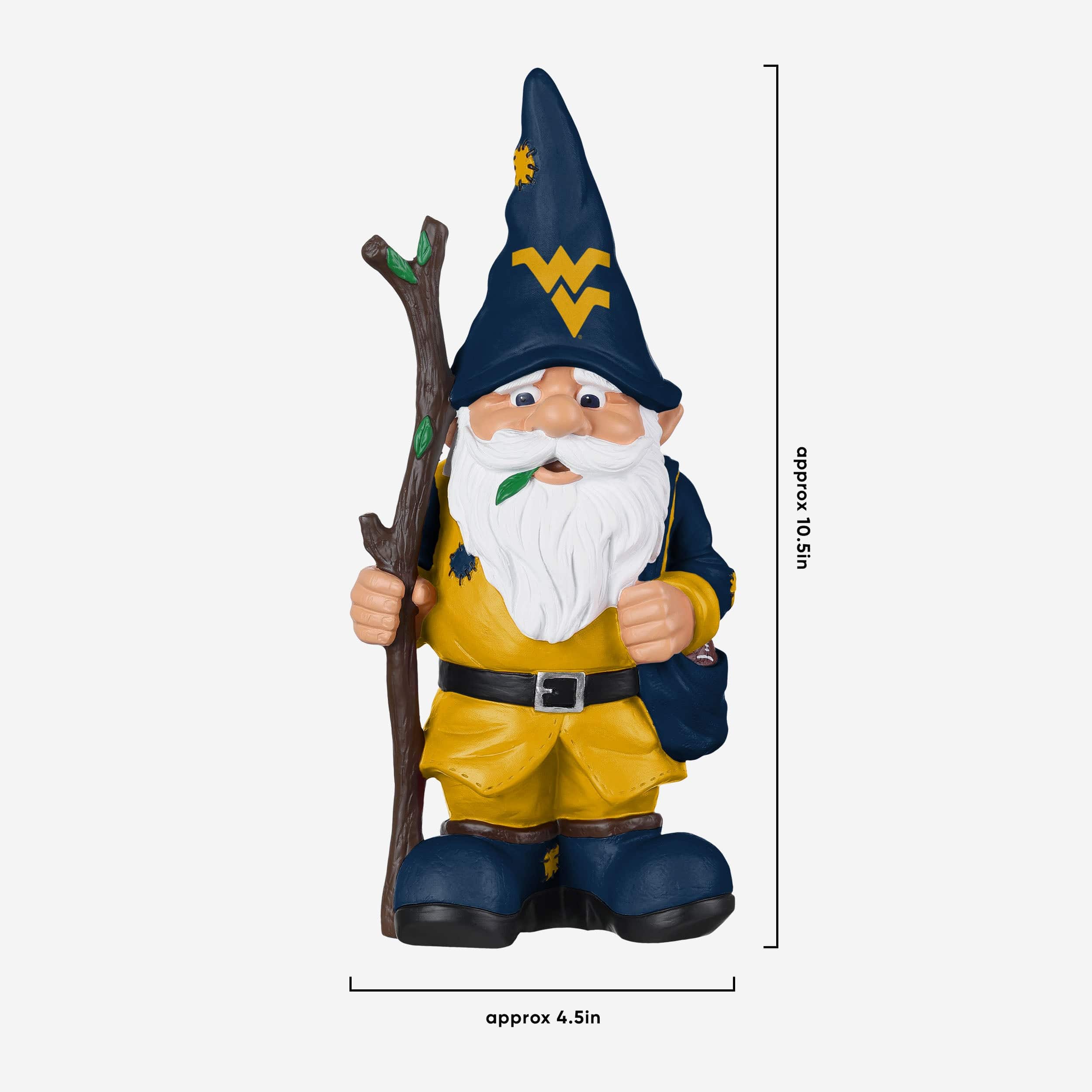 West Virginia Mountaineers Holding Stick Gnome - Image 4