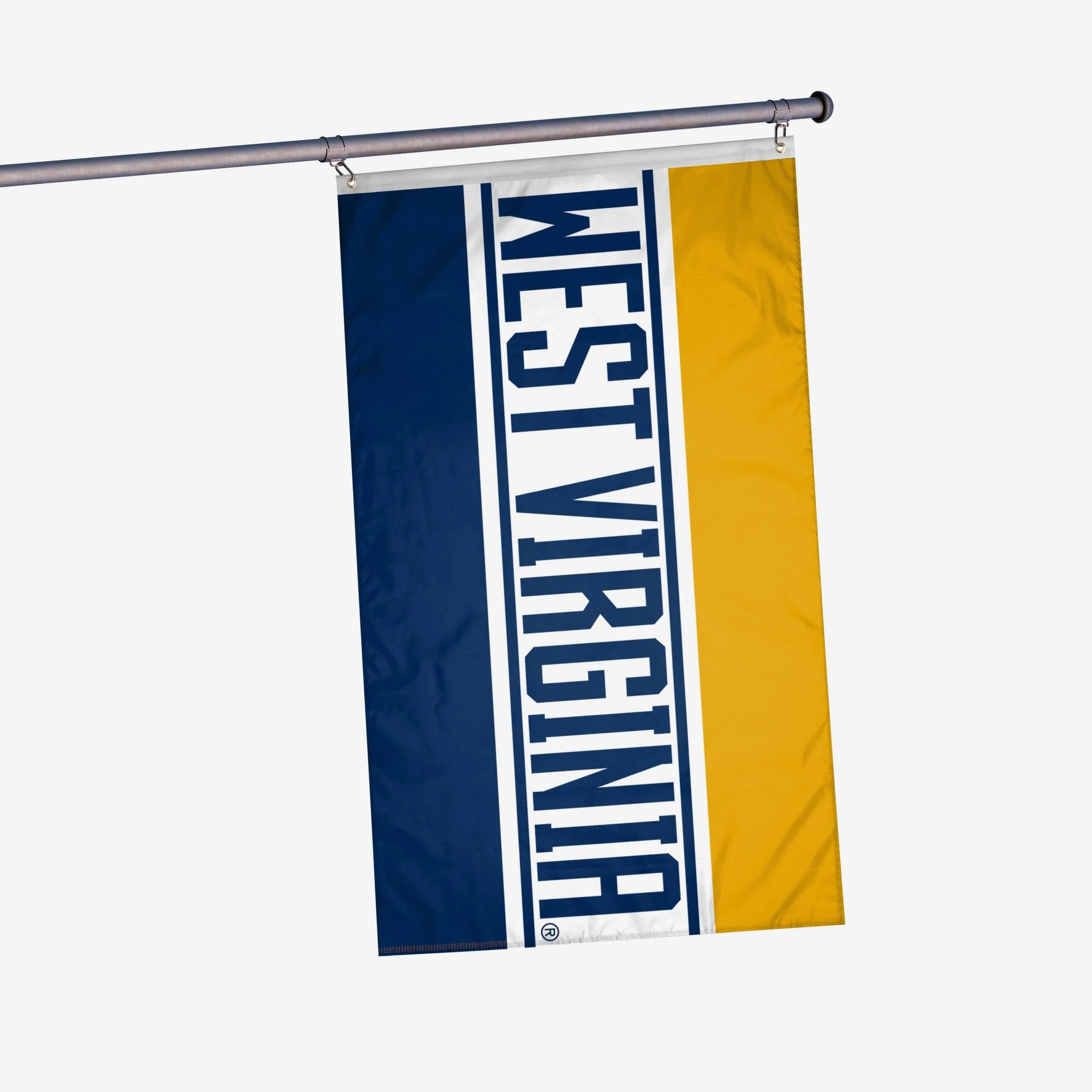 West Virginia Mountaineers Horizontal Flag