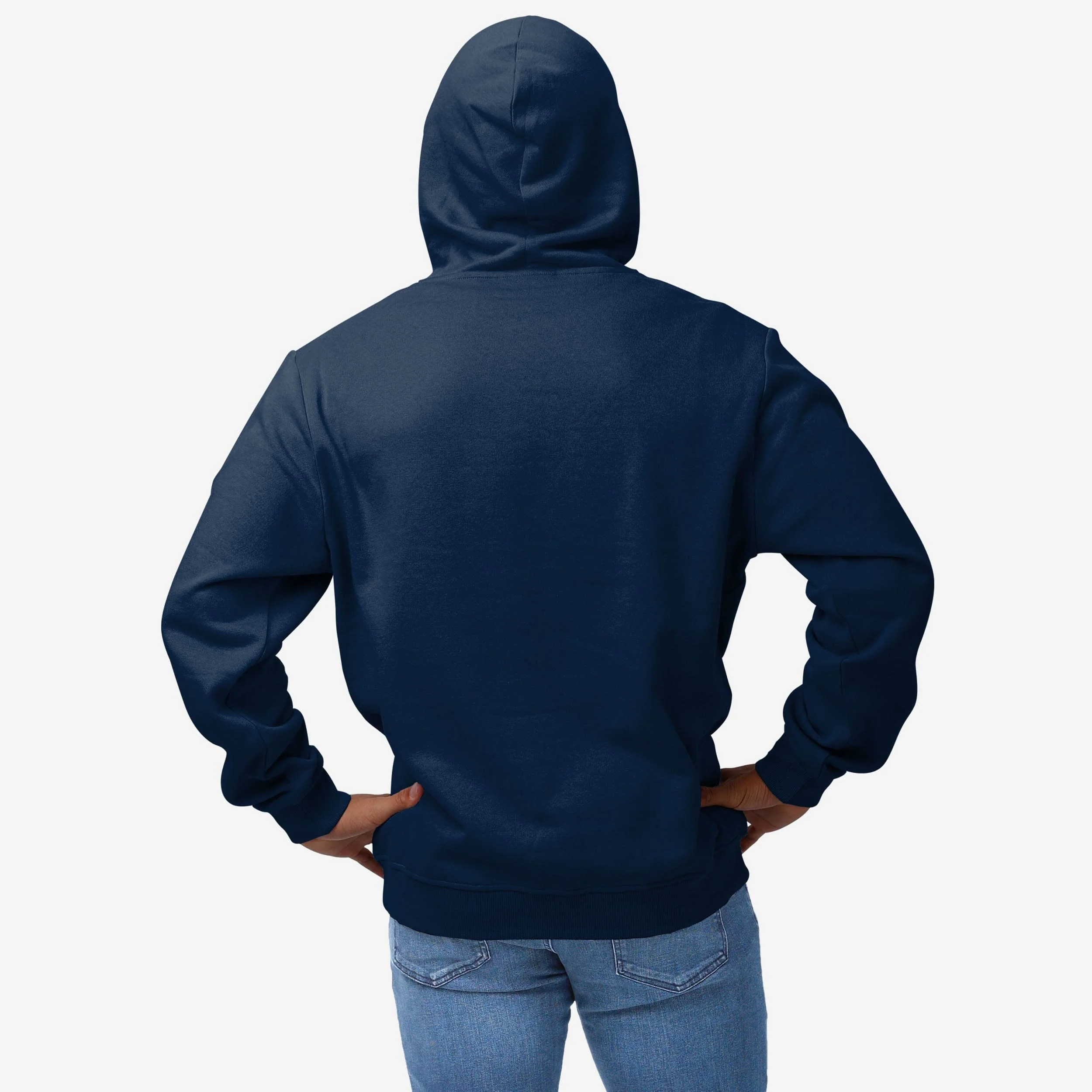 West Virginia Mountaineers Solid Hoodie - Image 2