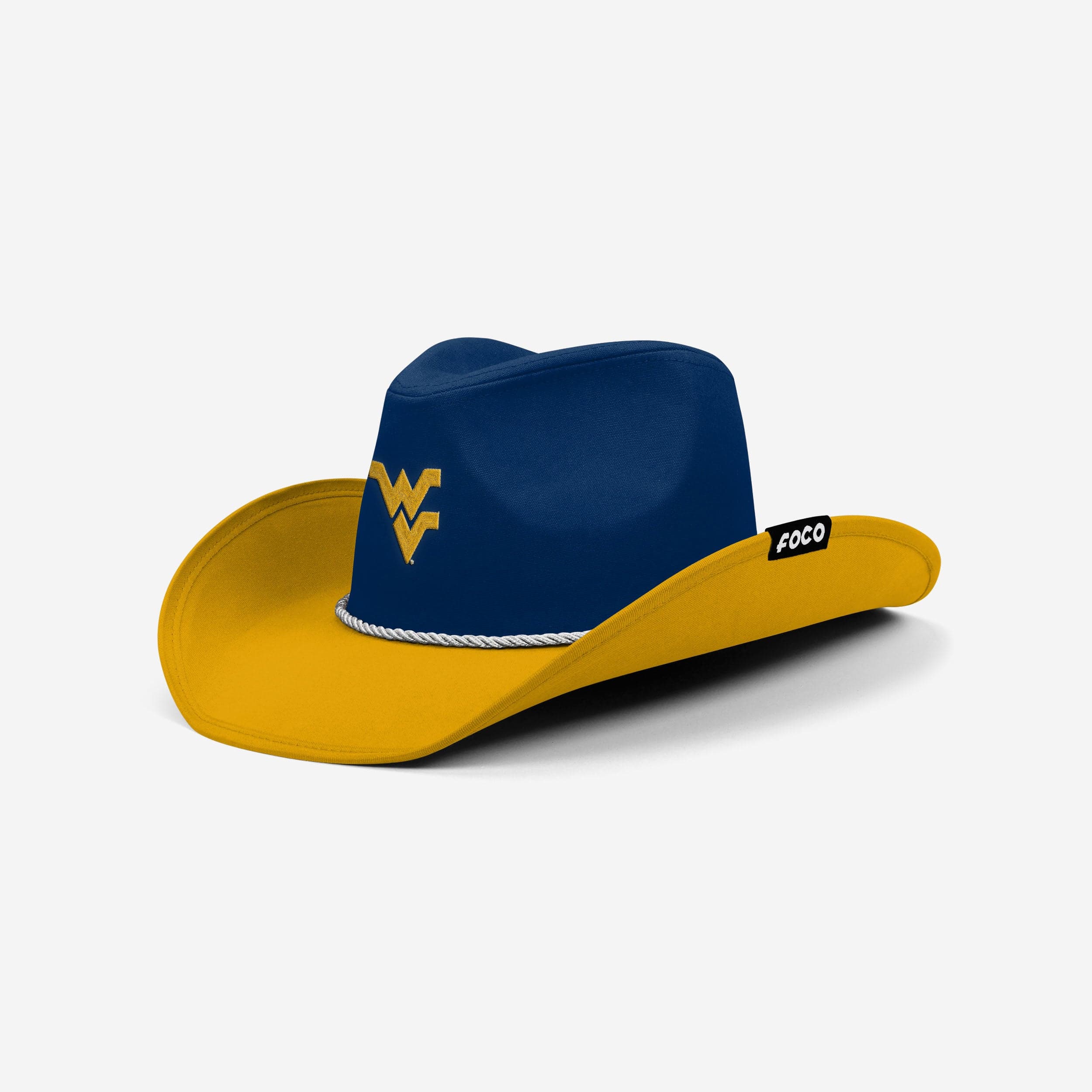 West Virginia Mountaineers Two Tone Cowboy Hat