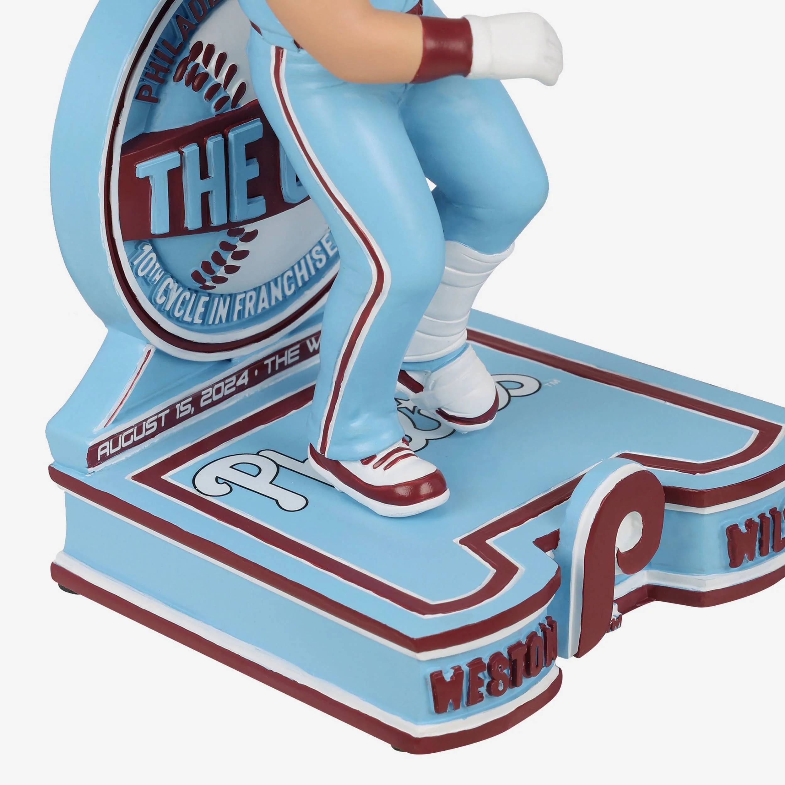 Weston Wilson Philadelphia Phillies Cycle Bobblehead - Image 3