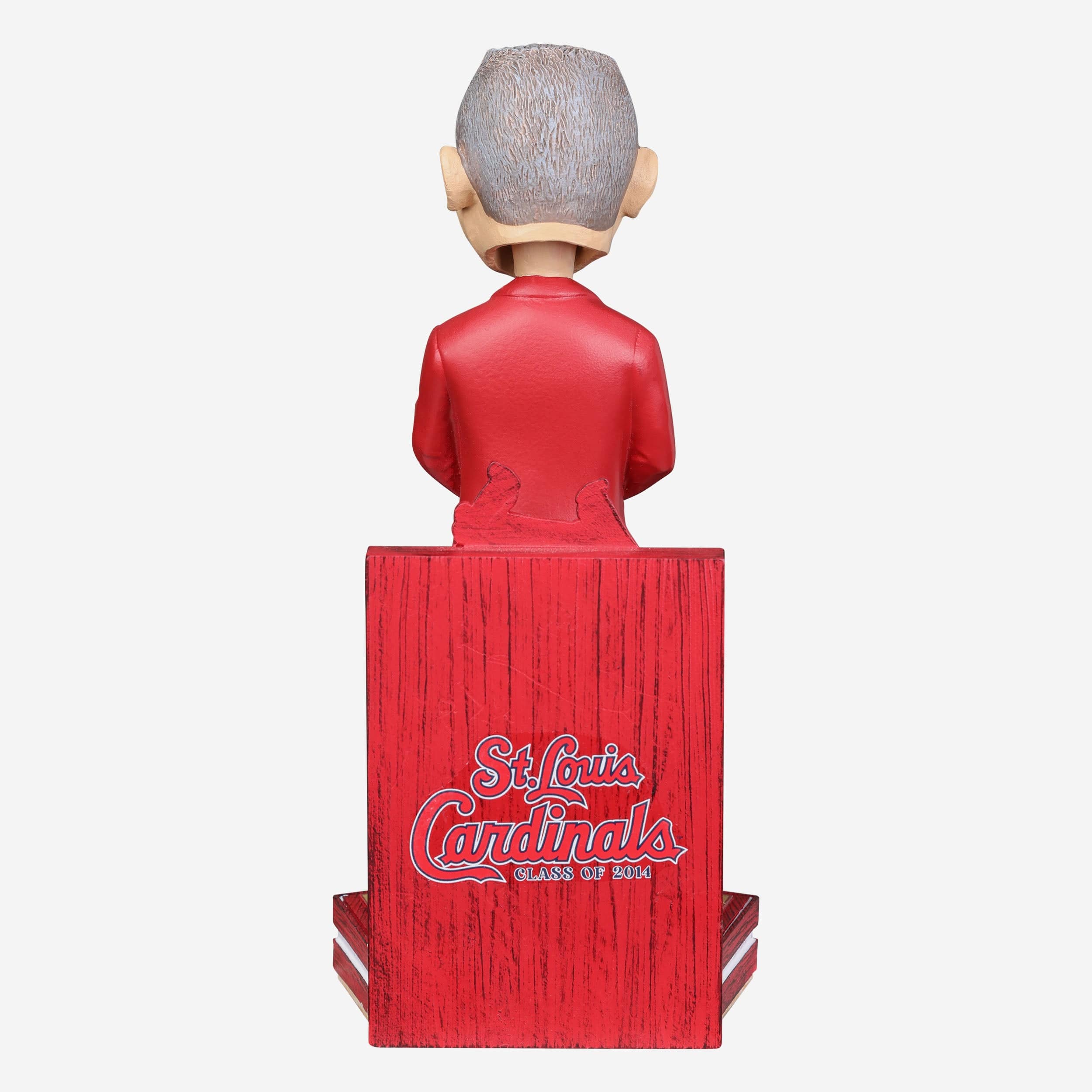 Whitey Herzog St Louis Cardinals Red Jacket Bobblehead - Image 5