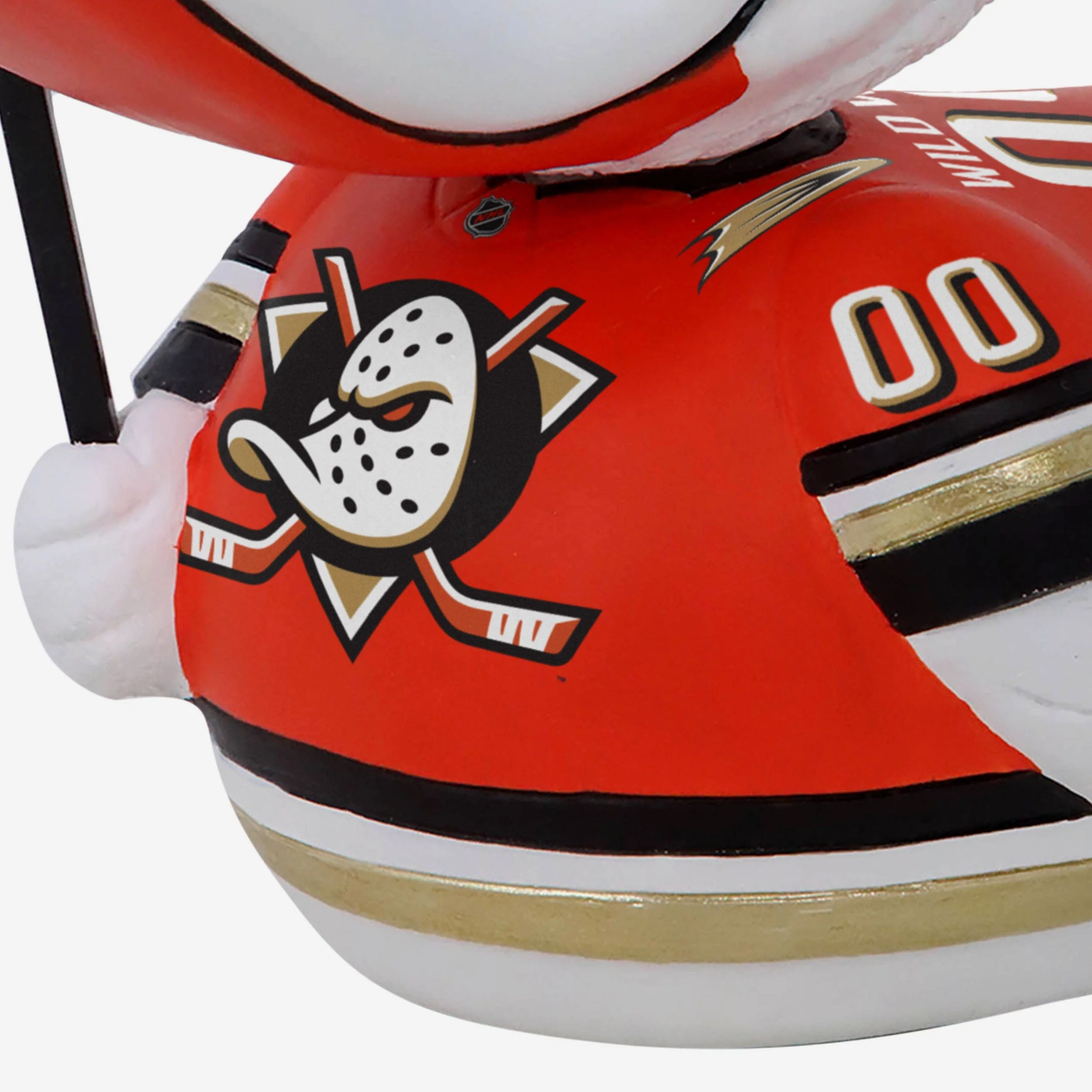 Wild Wing Anaheim Ducks Bobble Duck Mascot Mini Bobblehead - Image 3