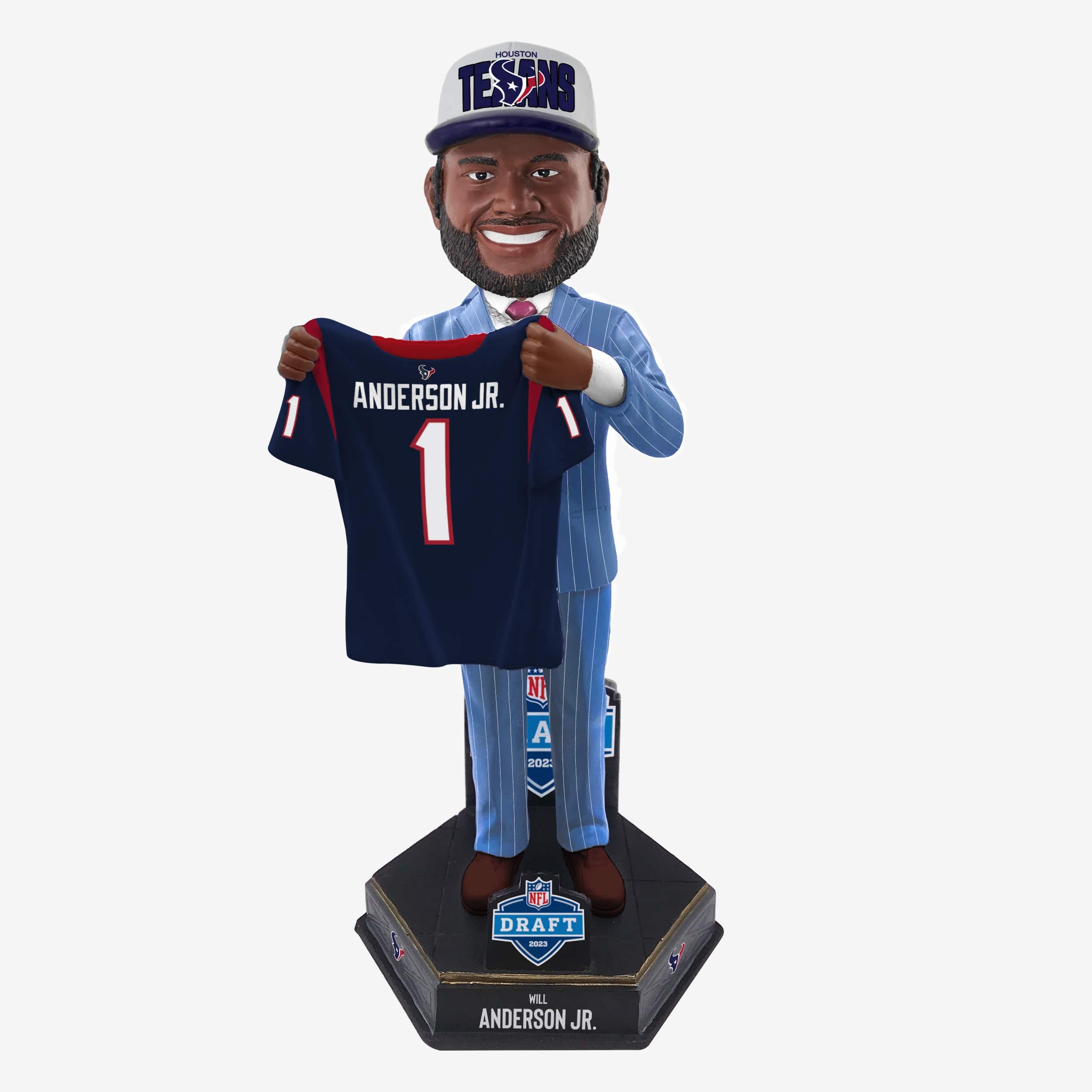 Will Anderson Jr Houston Texans 2023 Draft Pick Bobblehead