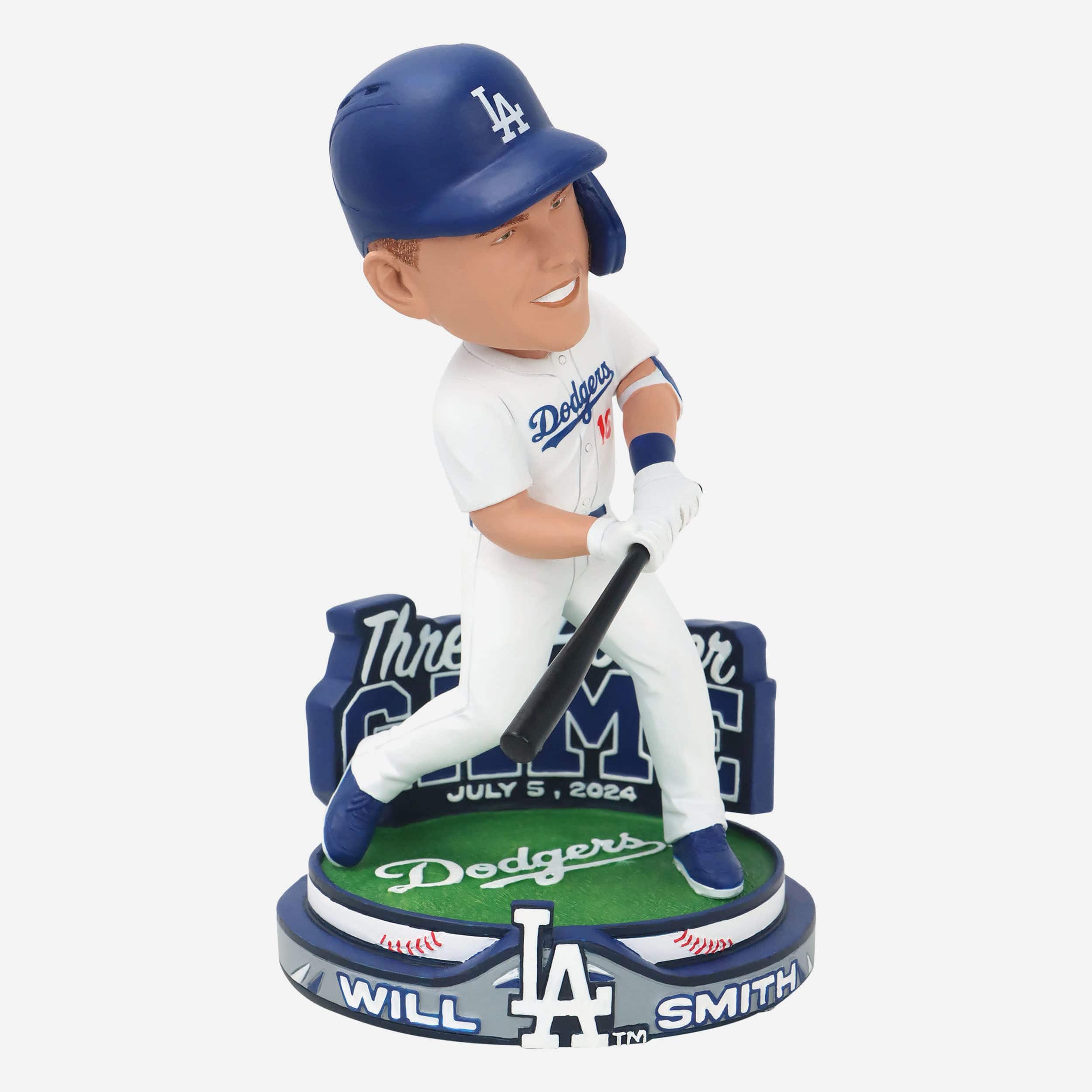 Will Smith Los Angeles Dodgers 3 Home Run Game Bobblehead
