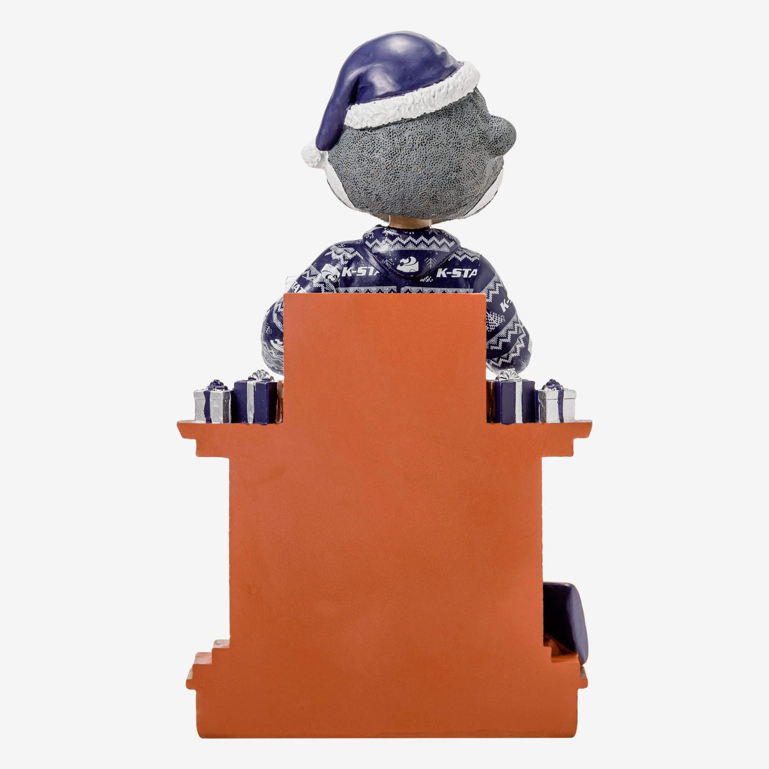 Willie The Wildcat Kansas State Wildcats Holiday Mascot Bobblehead - Image 5