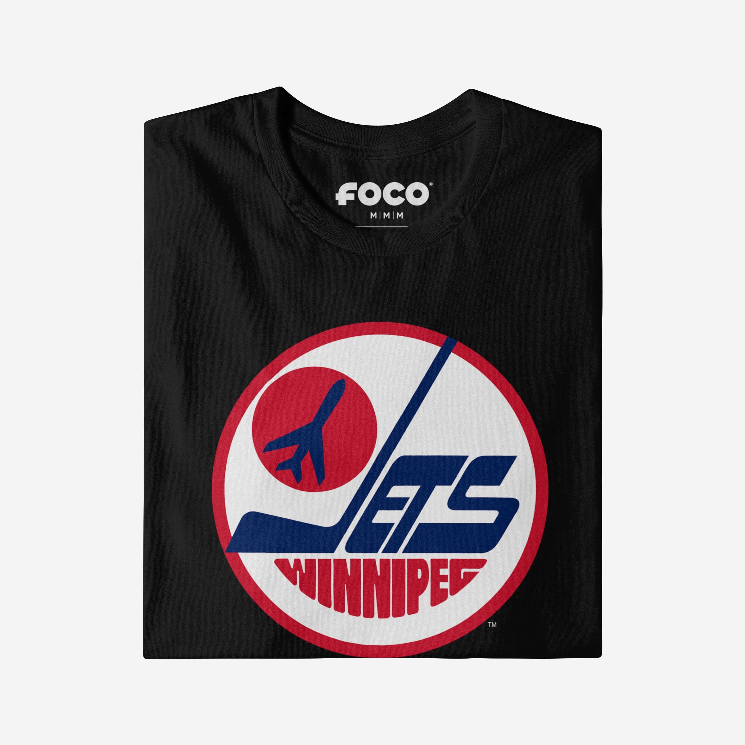 Winnipeg Jets 1979 Retro Logo T-Shirt - Image 3