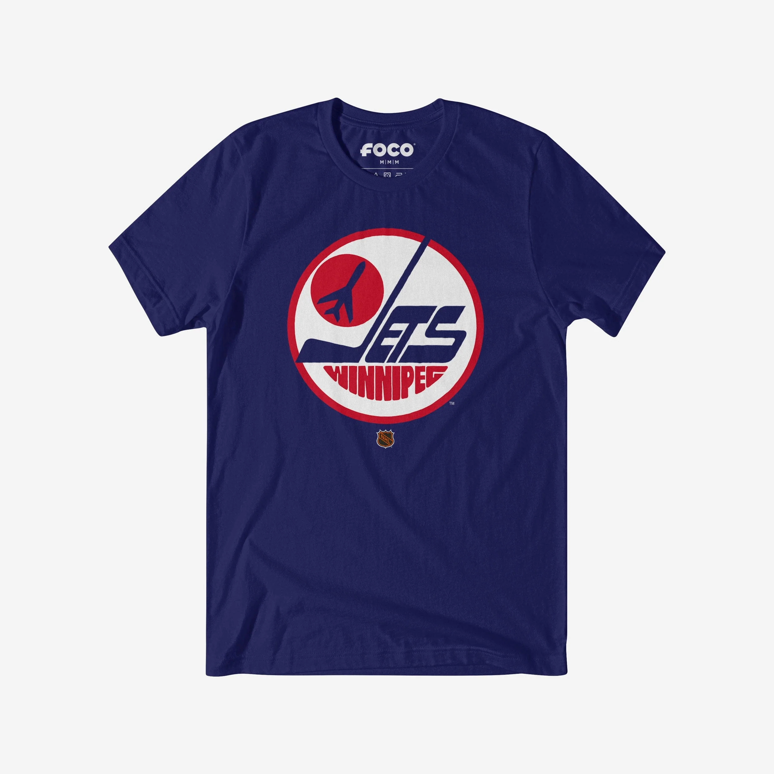 Winnipeg Jets 1979 Retro Logo T-Shirt - Image 4
