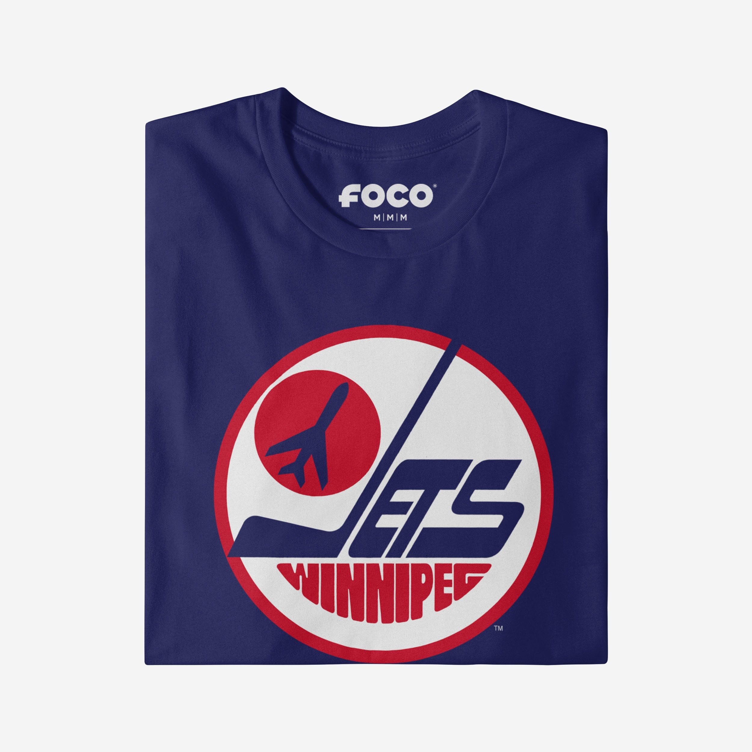 Winnipeg Jets 1979 Retro Logo T-Shirt - Image 6
